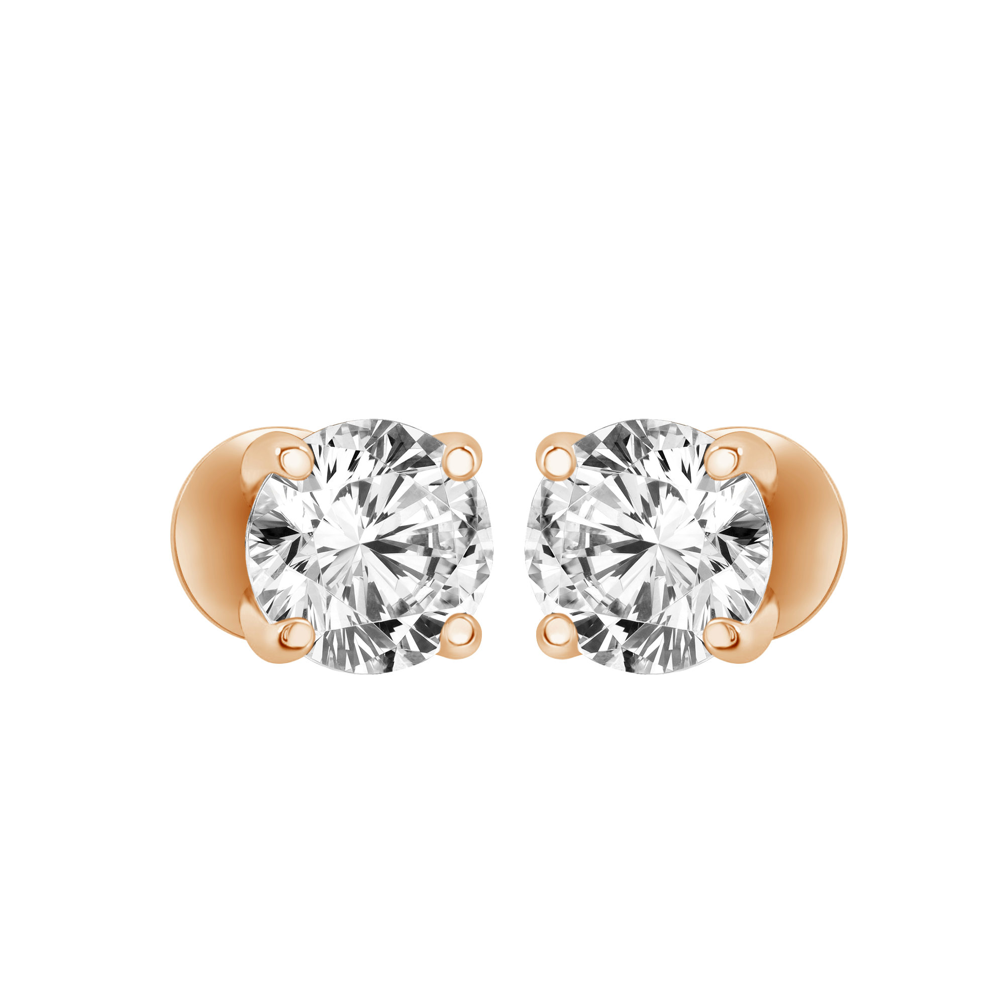 Sparkling Lab-Grown Diamond Radiance Studs-2.0ct
