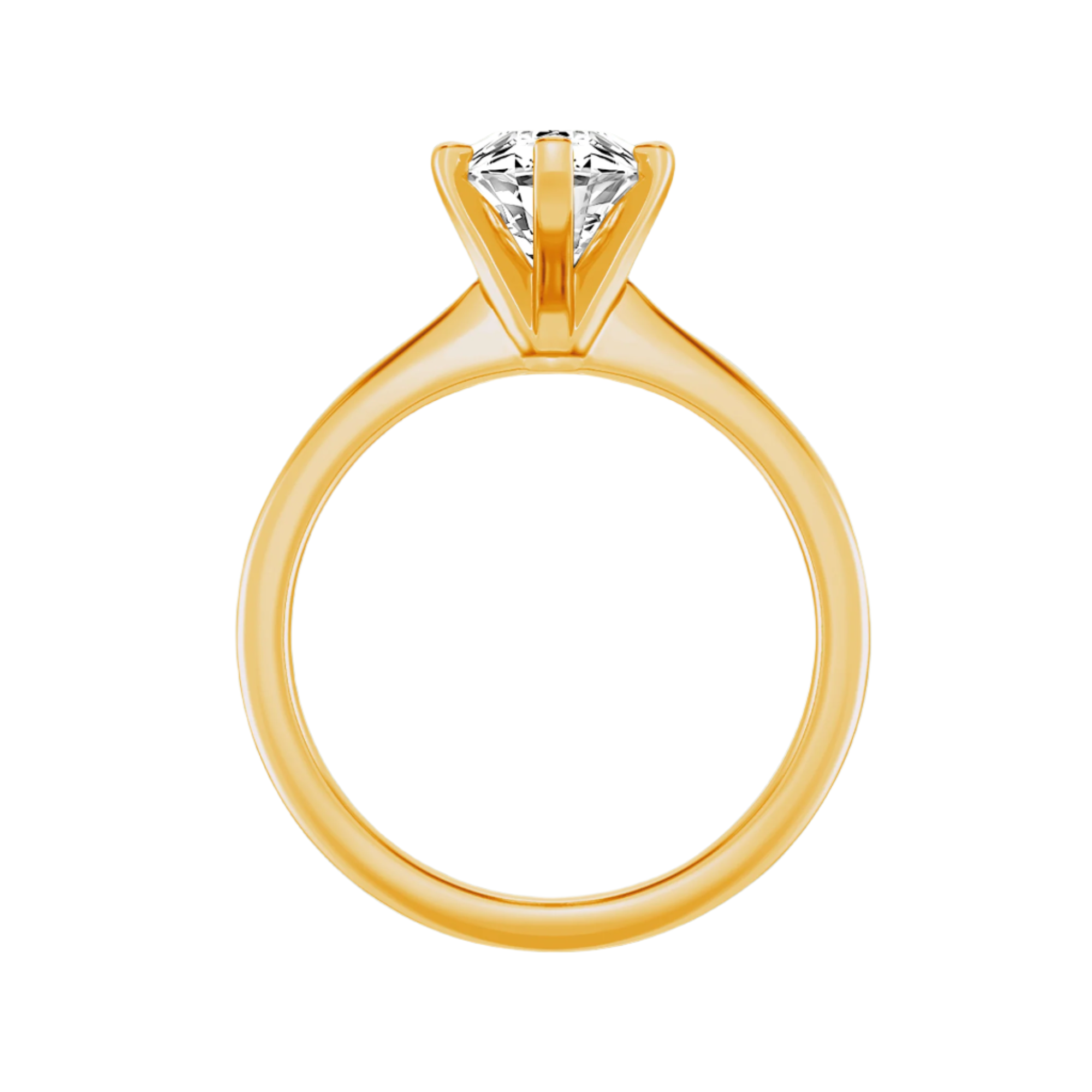Classic Stunning Ring with Marquise Lab-Grown Diamond Center