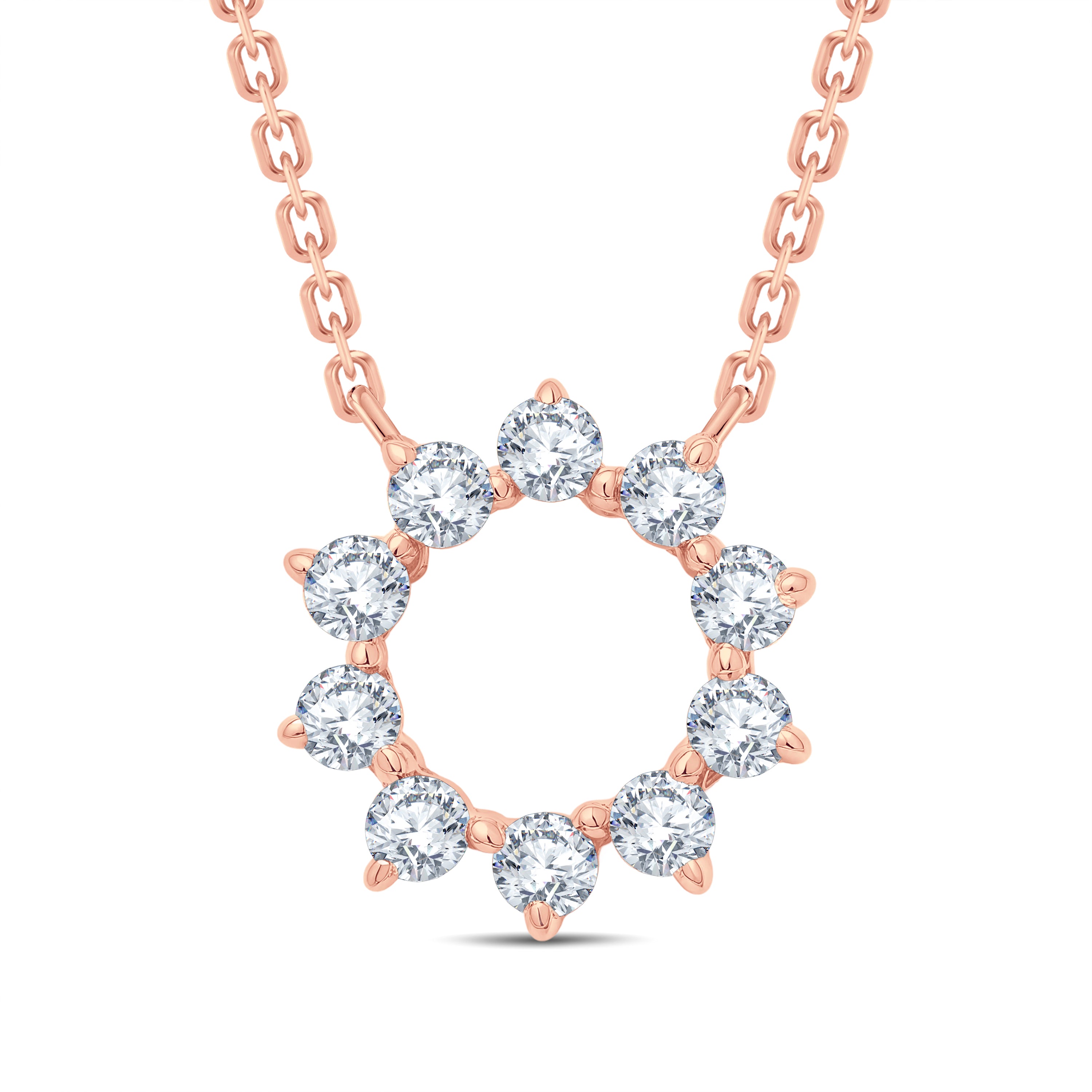 Charming Classic Lab-Grown Diamond Pendant | GrownńDiva