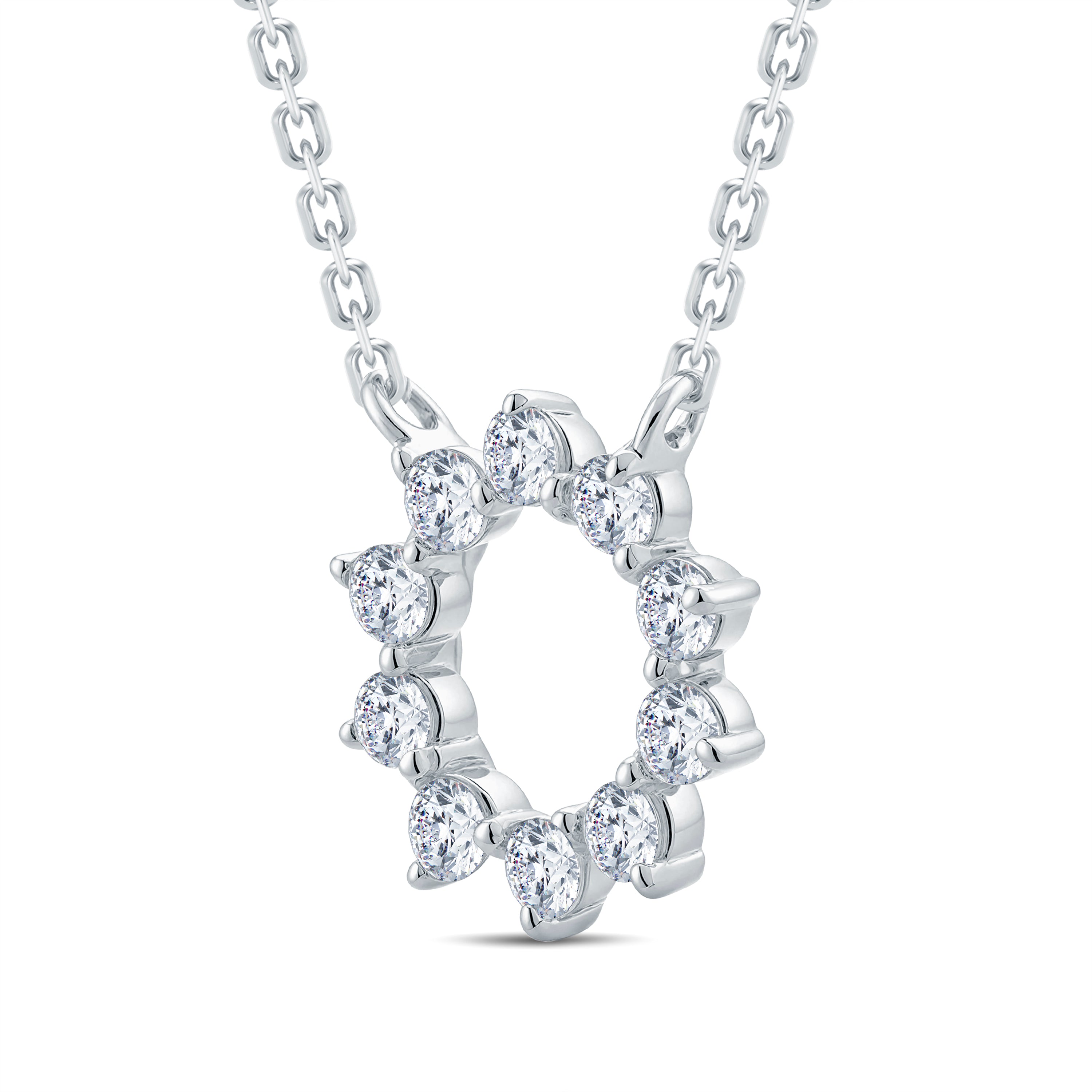 Charming Classic Lab-Grown Diamond Pendant | GrownńDiva