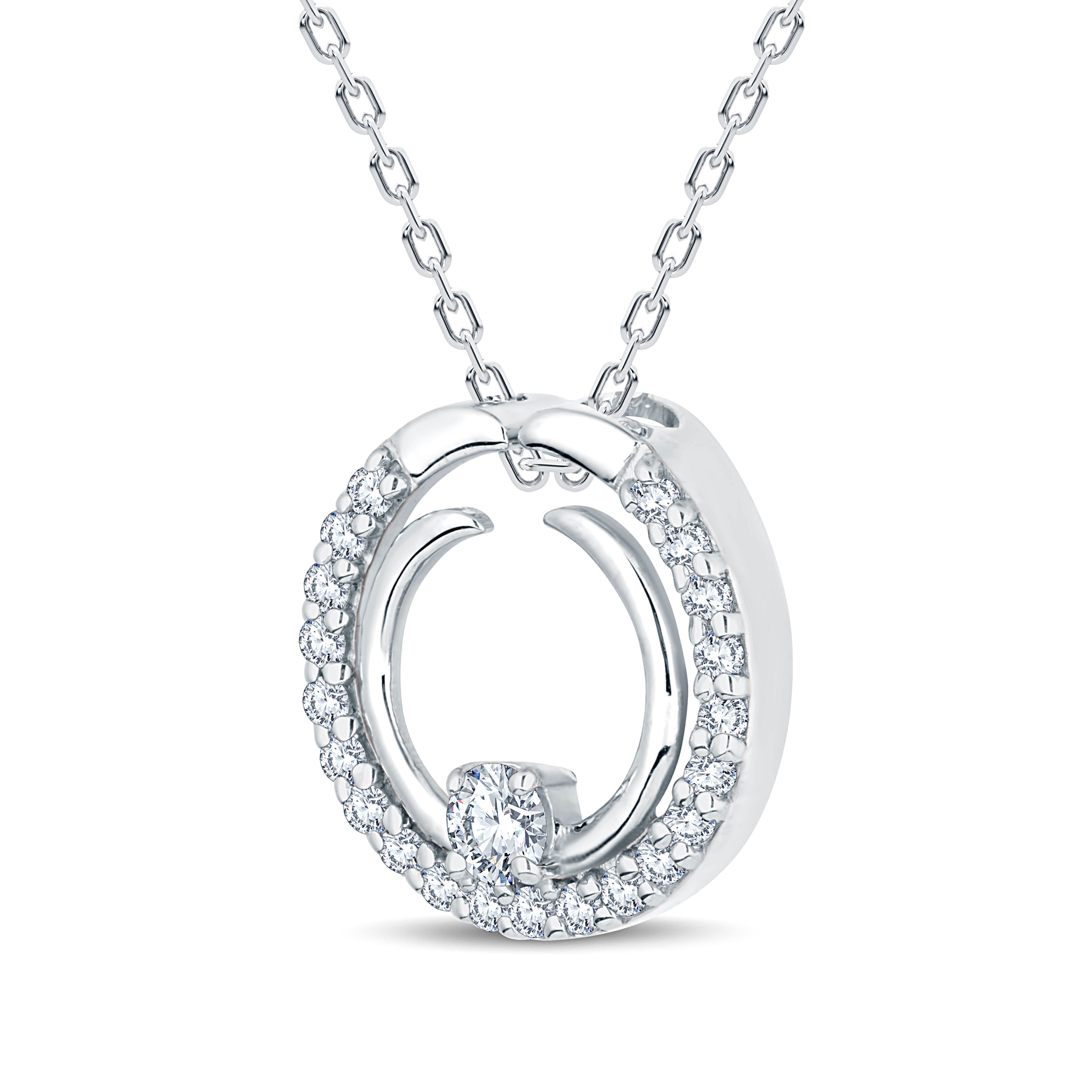 Sophisticated Lab-Grown Diamond Pendant – Ideal for Gifting & Office Wear | GrownńDiva