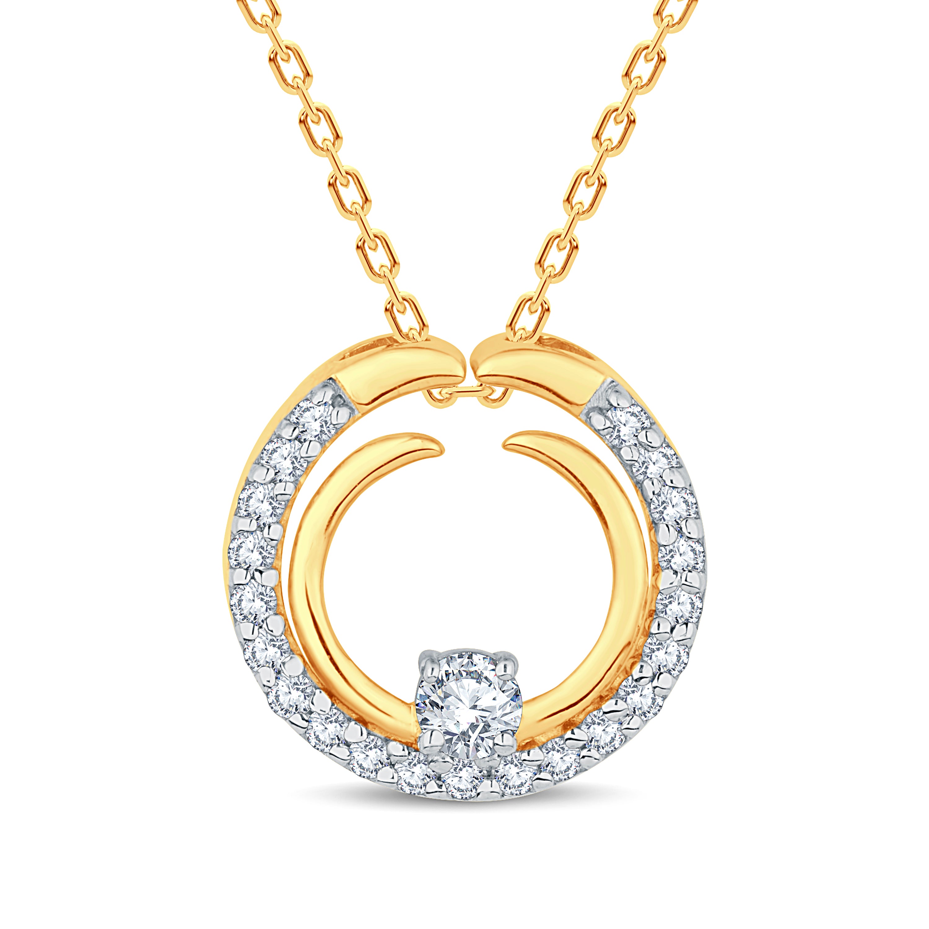 Sophisticated Lab-Grown Diamond Pendant – Ideal for Gifting & Office Wear | GrownńDiva