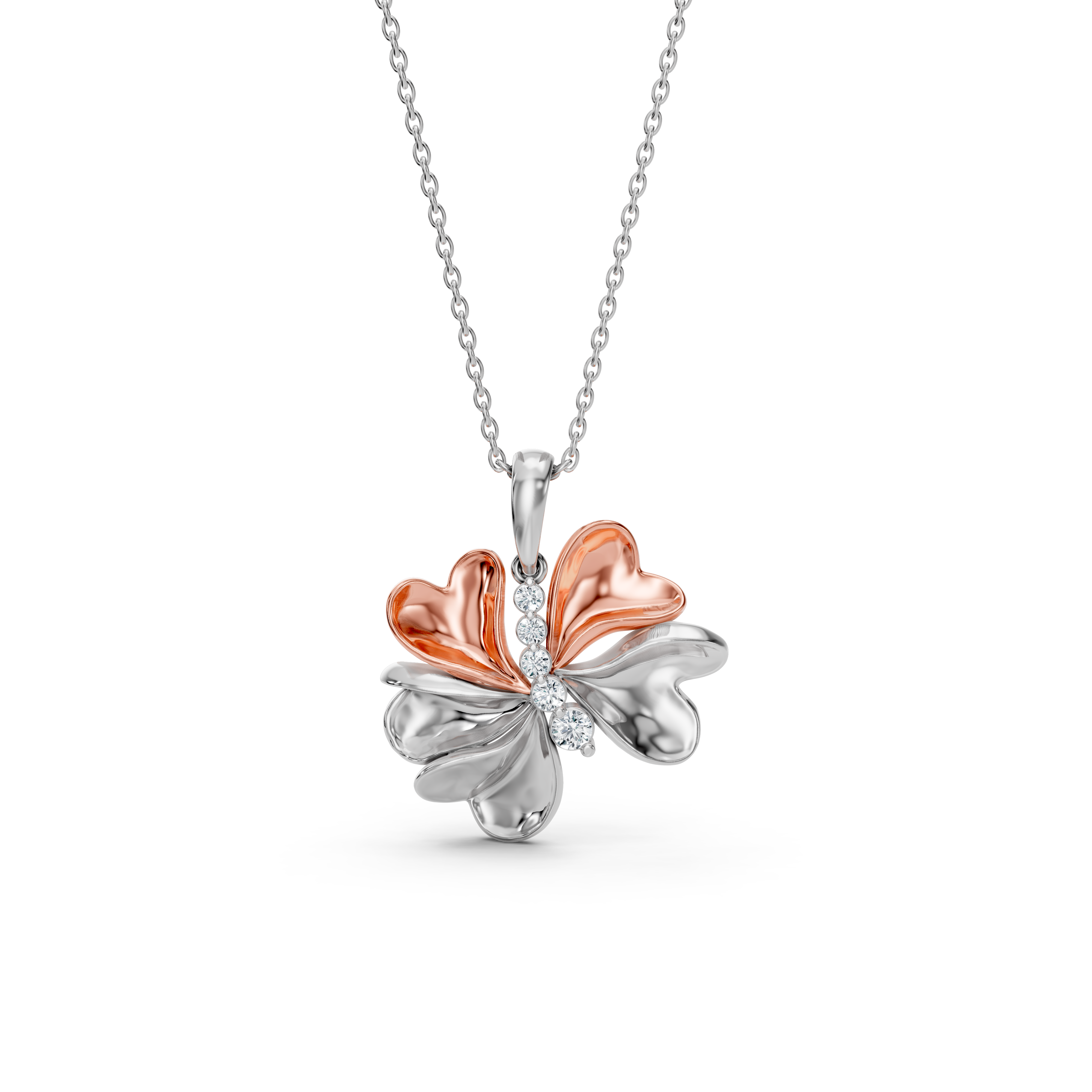 Lab-Grown Diamond Butterfly Radiance Pendant