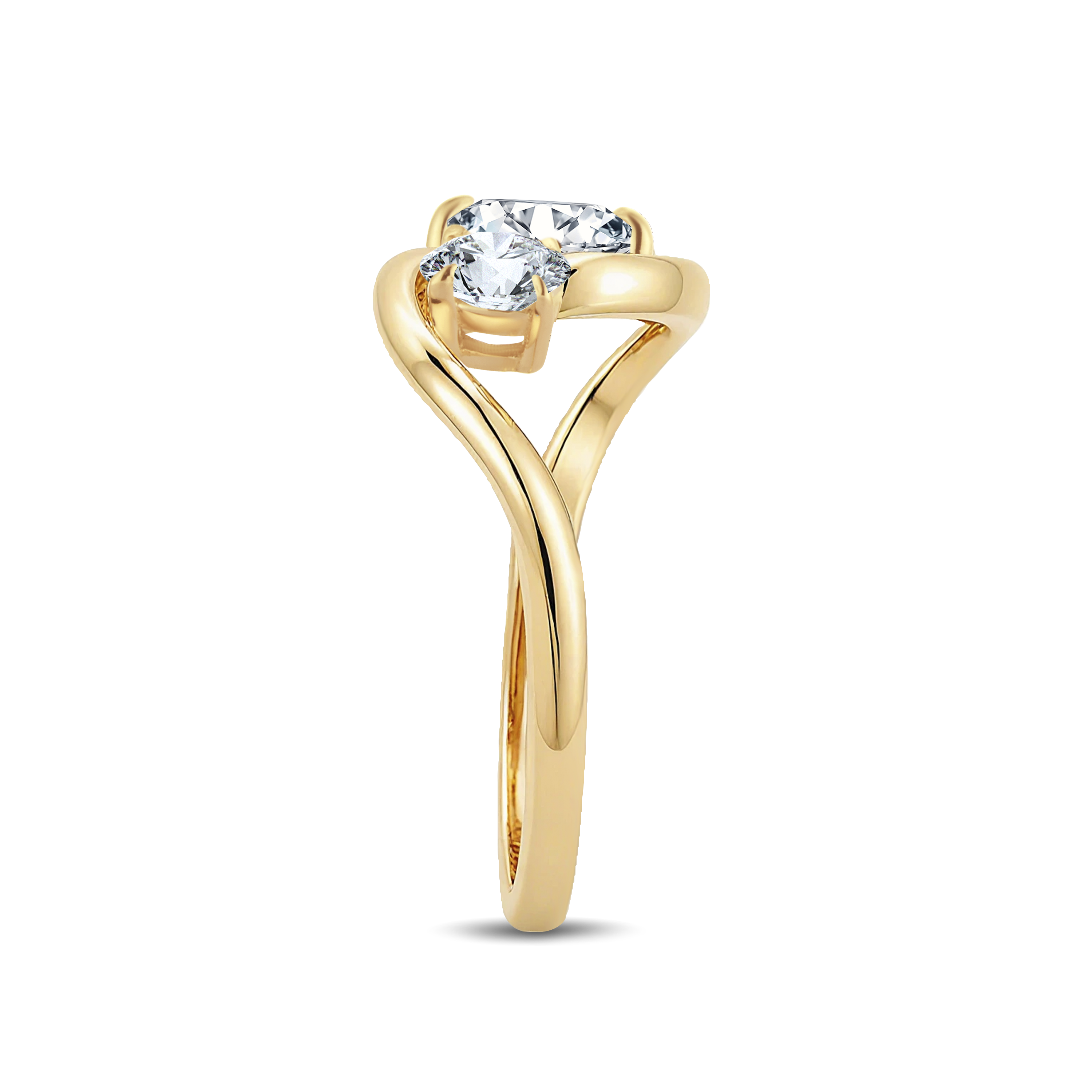 Exquisite Twin-Stone Lab-Grown Diamond Ring – 0.70ct