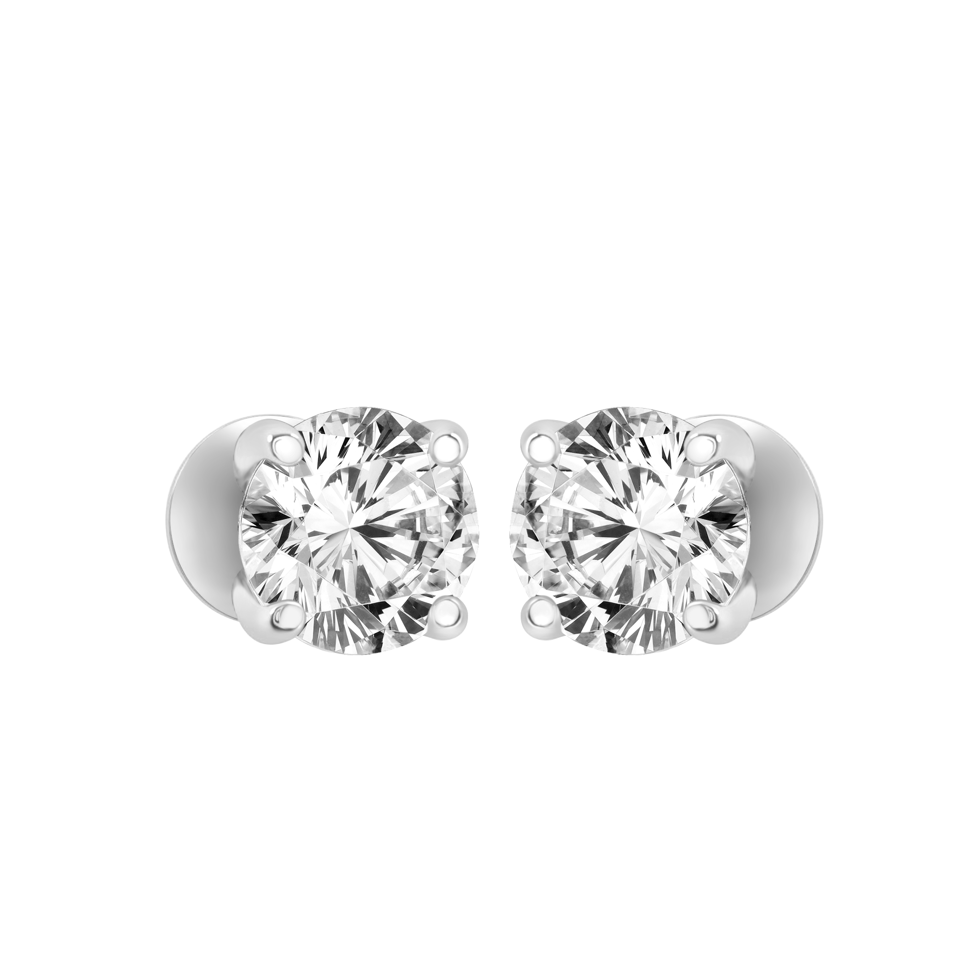Sparkling Lab-Grown Diamond Radiance Studs-2.0ct