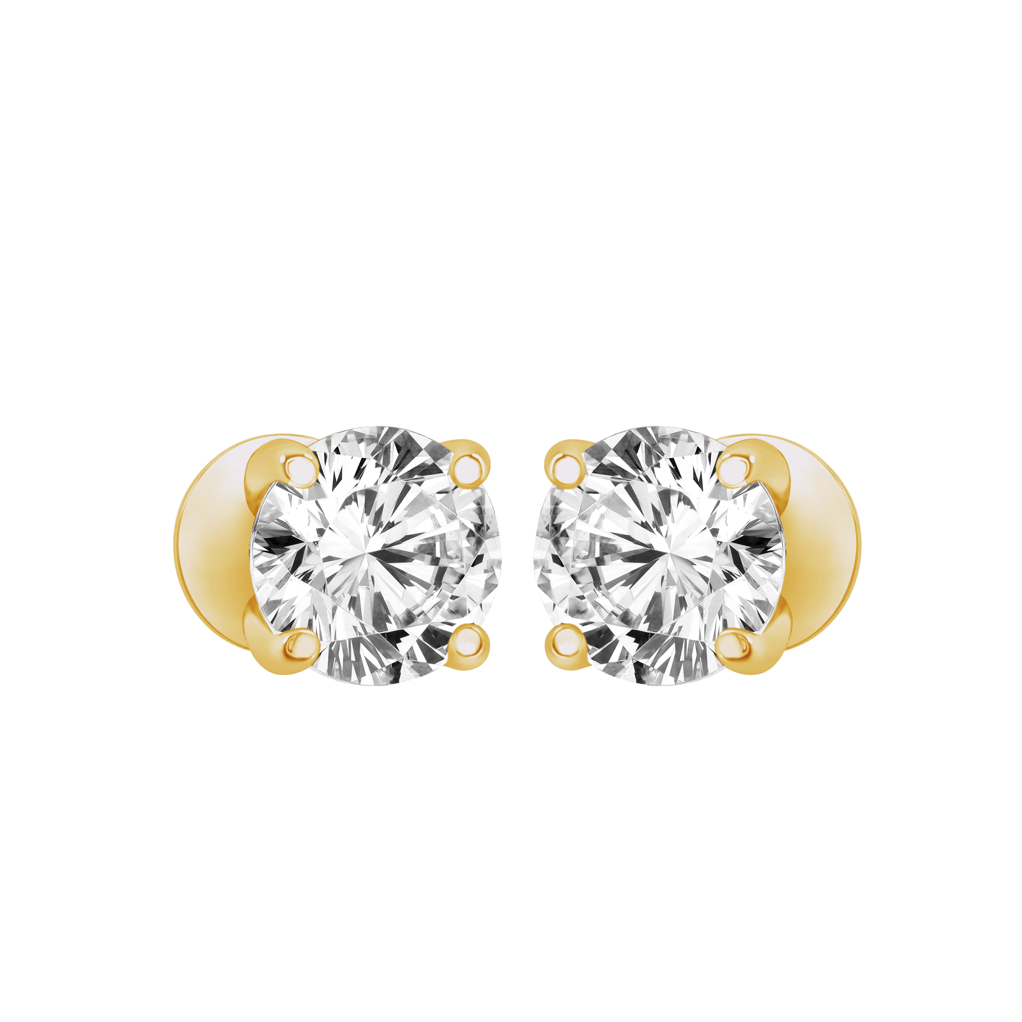 Sparkling Lab-Grown Diamond Radiance Studs-2.0ct