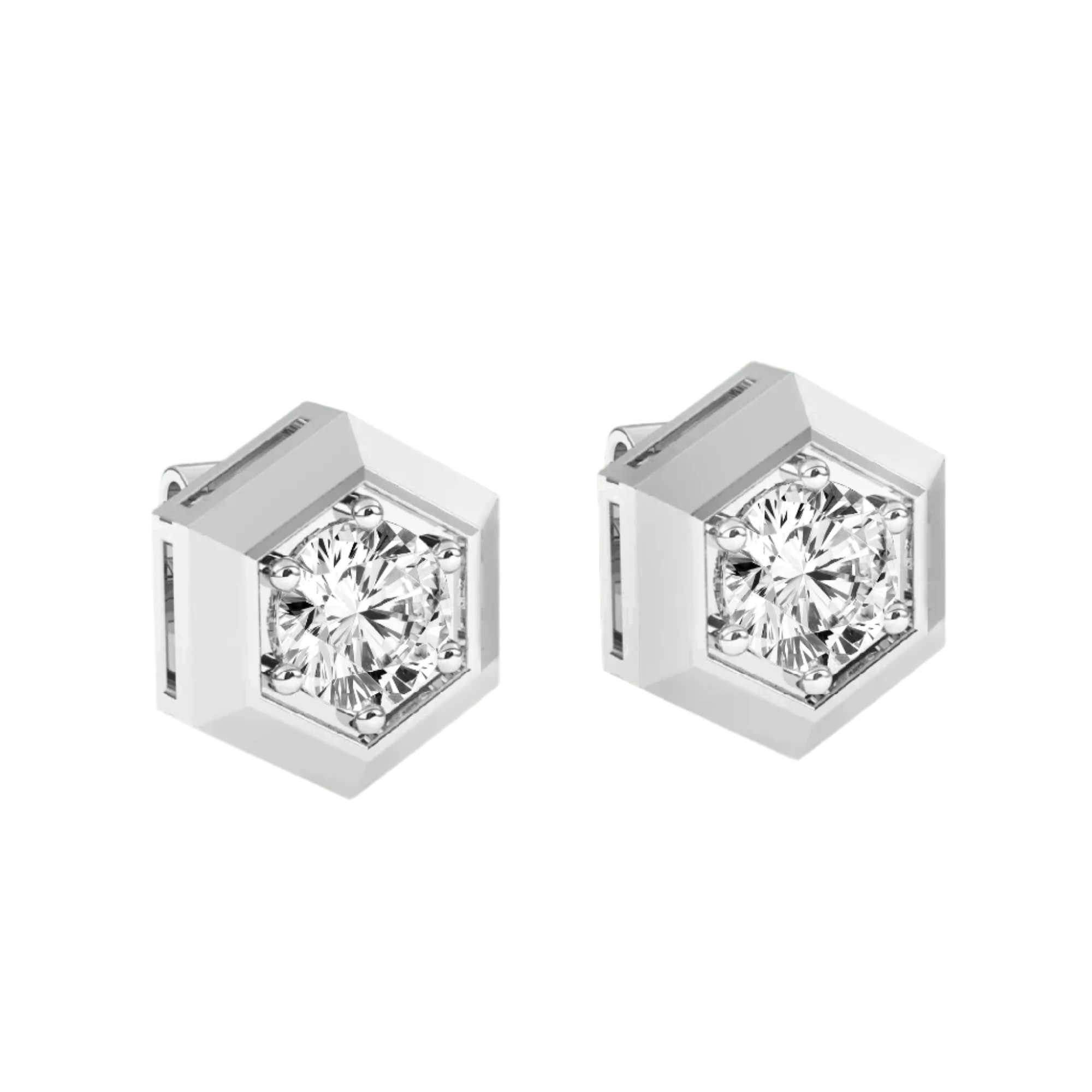 Sparkling Lab-Grown Diamond Radiance Studs-1.0ct