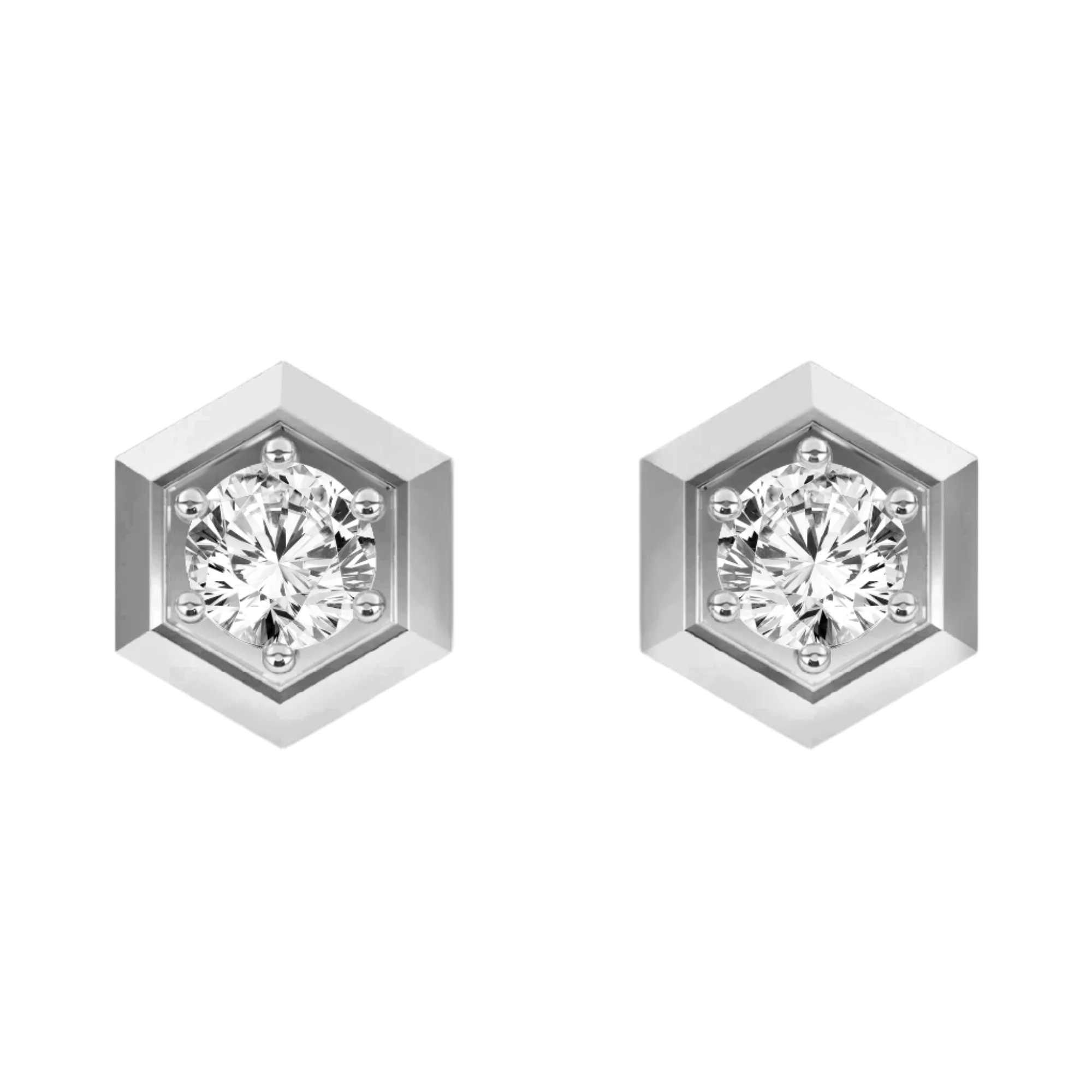 Sparkling Lab-Grown Diamond Radiance Studs-1.0ct