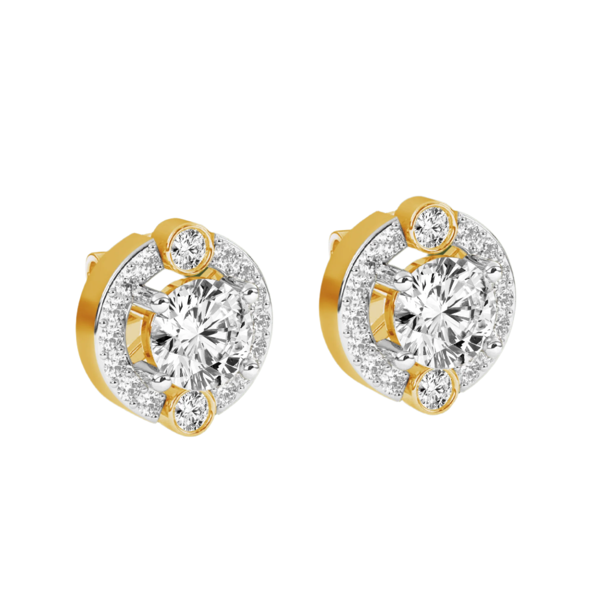 Sparkling Lab-Grown Diamond Radiance Studs- 1.70ct