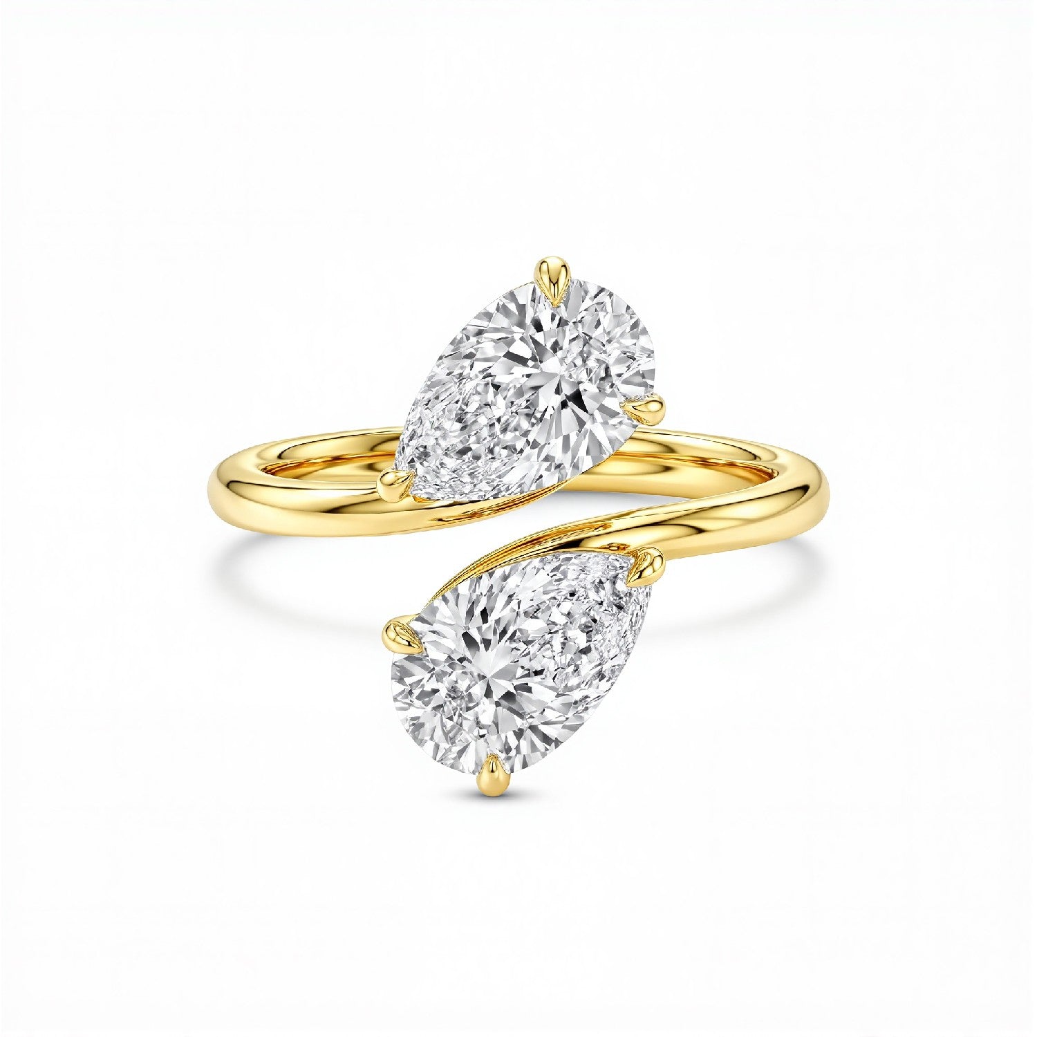 2.06 CTW Pear-Cut Lab-Grown Diamond 
