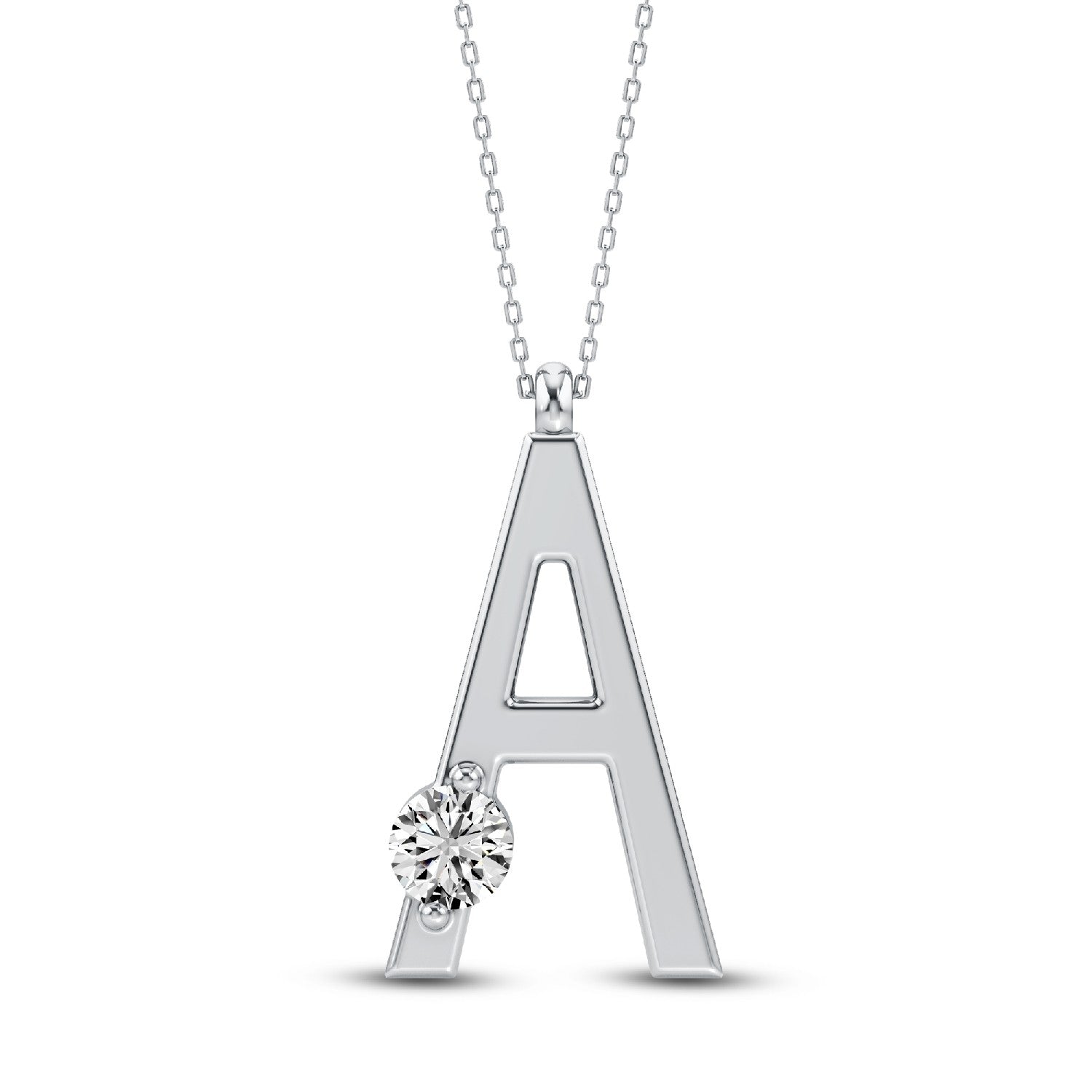 Personalized Brilliance: Lab-Grown Diamond Alphabets Initial 