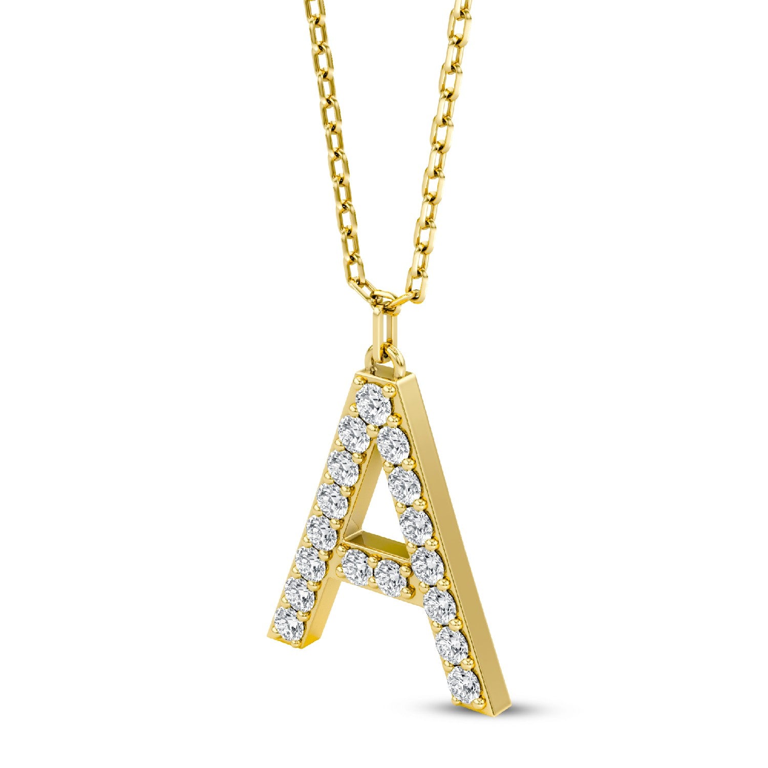 Lab Diamond Alphabets Initial 