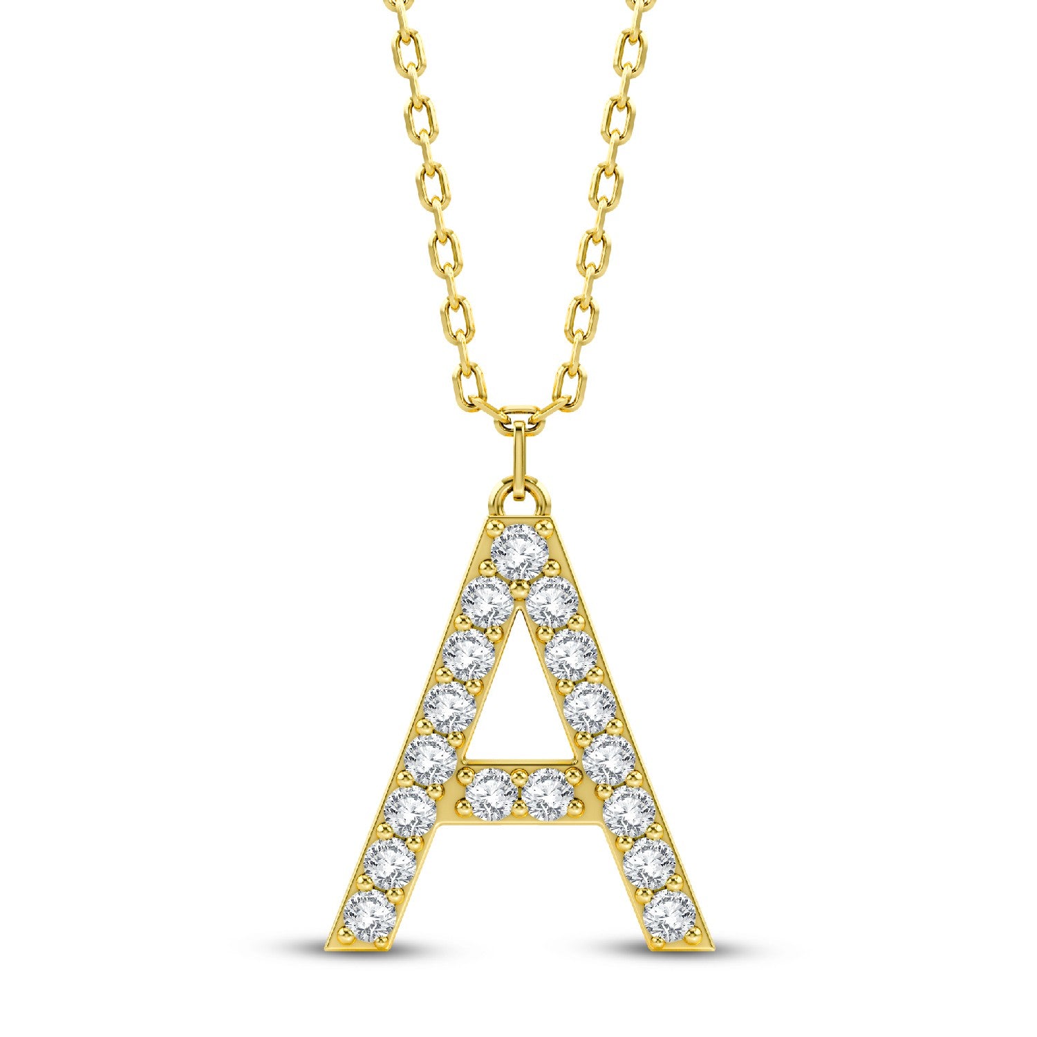 Lab Diamond Alphabets Initial 