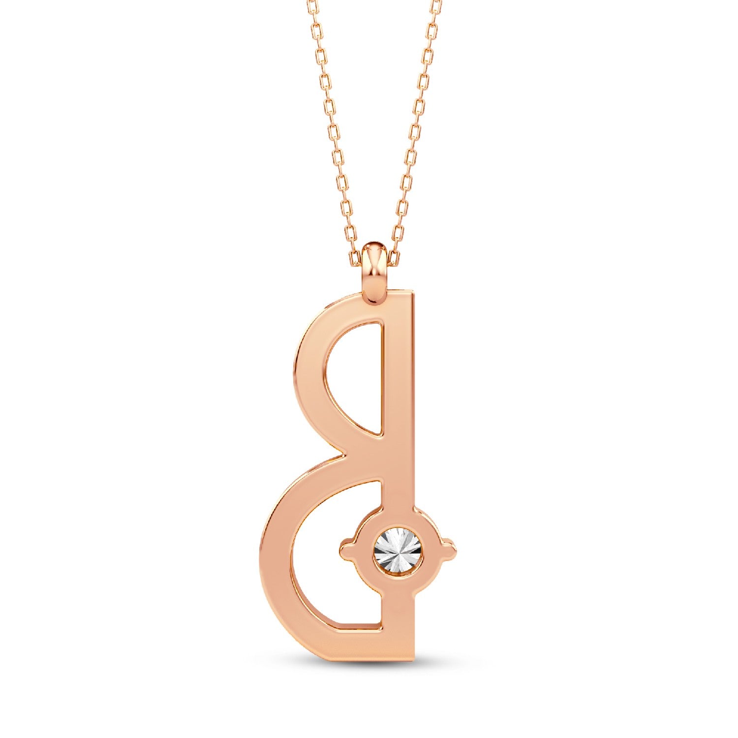 Signature Sparkle: Lab-Grown Diamond Alphabets Initial 