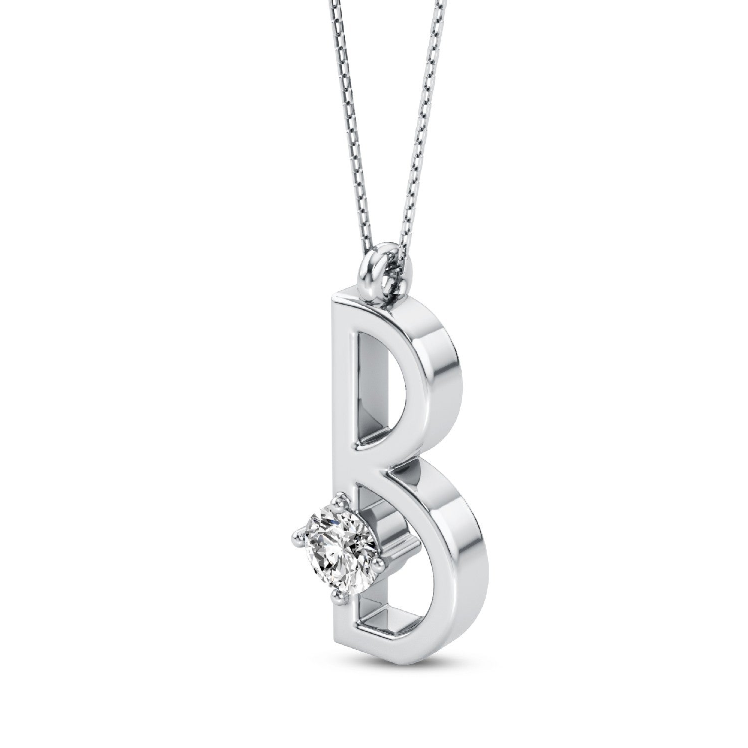 Signature Sparkle: Lab-Grown Diamond Alphabets Initial 