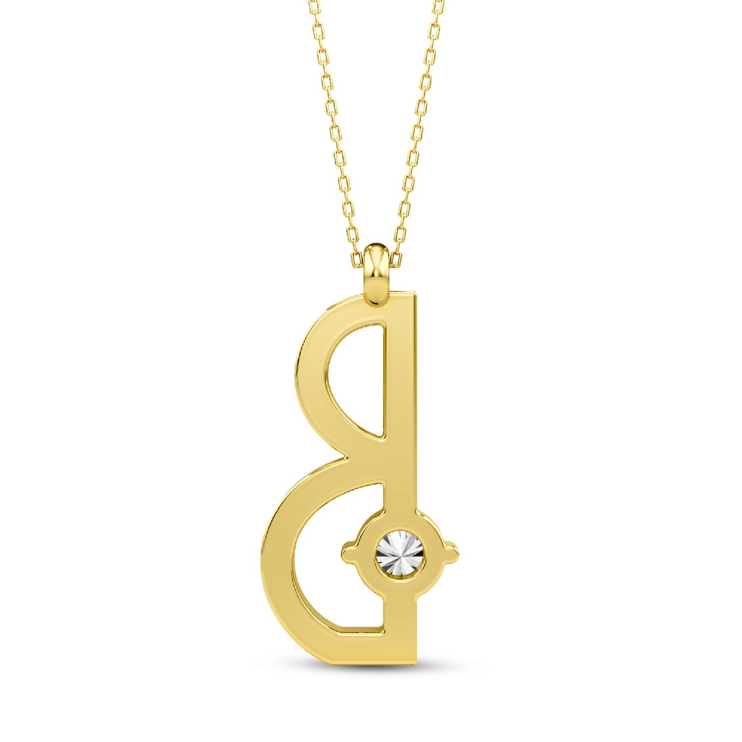 Signature Sparkle: Lab-Grown Diamond Alphabets Initial 