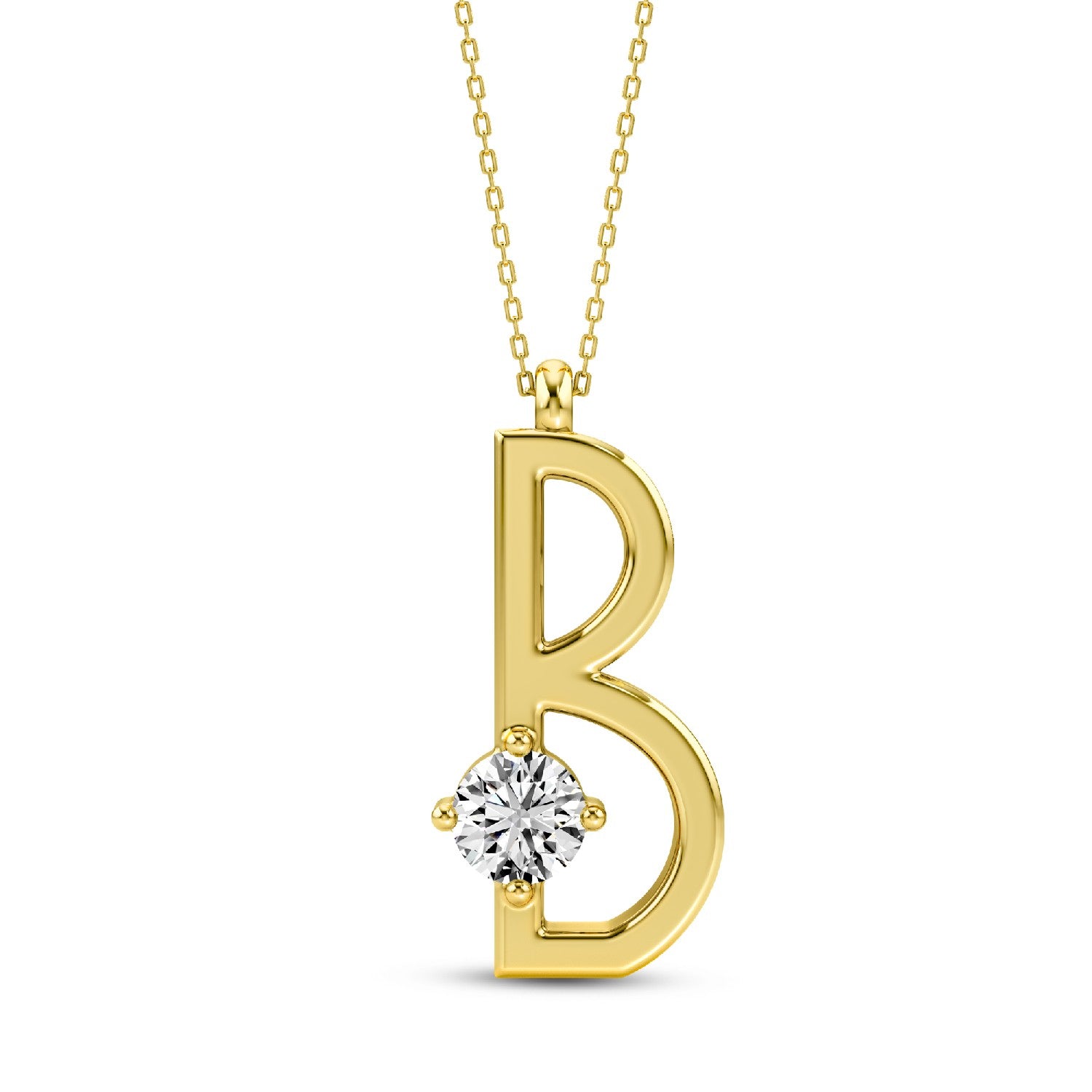 Signature Sparkle: Lab-Grown Diamond Alphabets Initial 