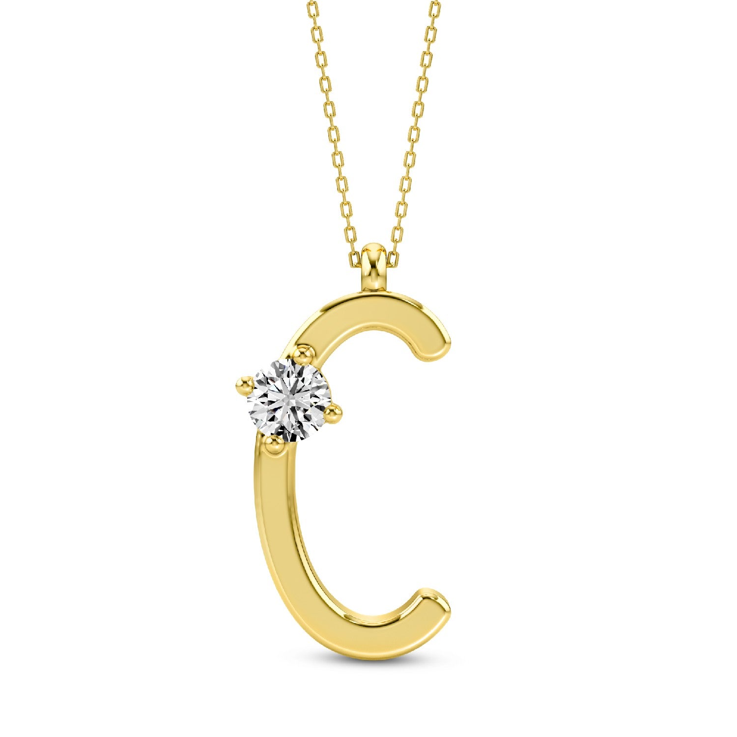 Timeless Elegance: Lab-Grown Diamond Alphabets Initial 