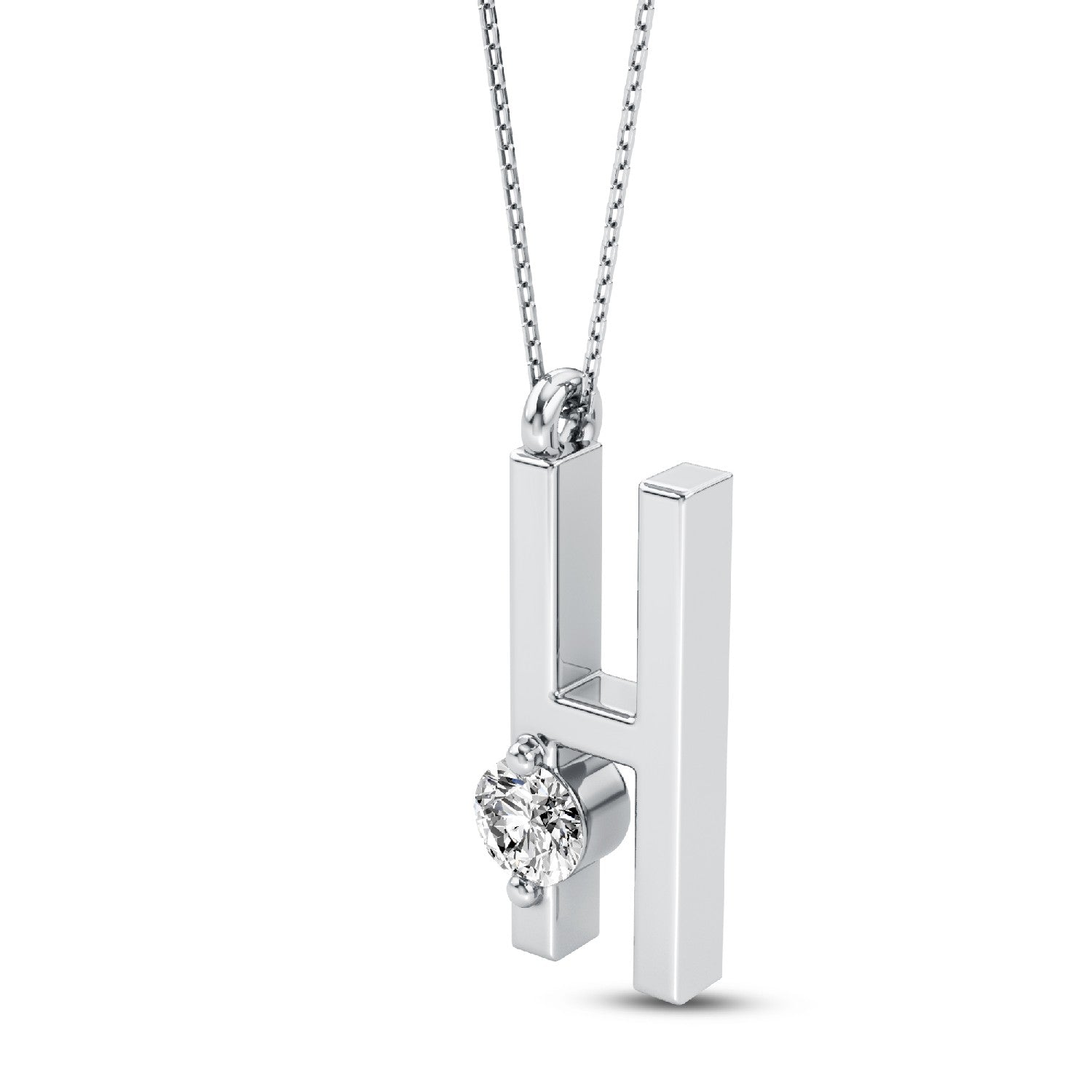 High-Style Heritage: Lab-Grown Diamond Initial 