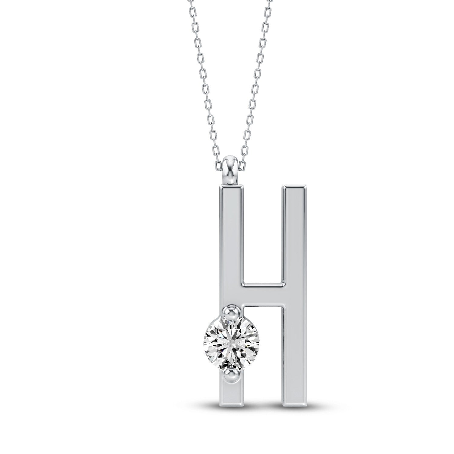High-Style Heritage: Lab-Grown Diamond Initial 