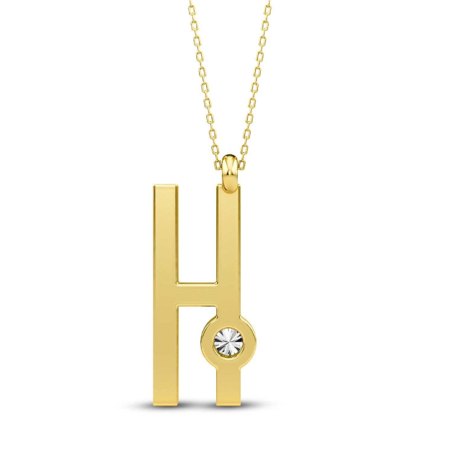 High-Style Heritage: Lab-Grown Diamond Initial 