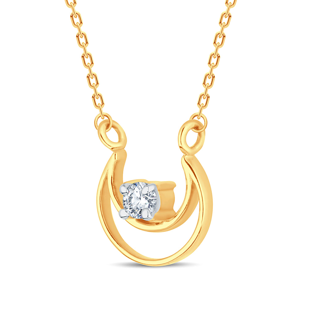 Elegant & Budget-Friendly Lab-Grown Diamond Pendant | GrownńDiva
