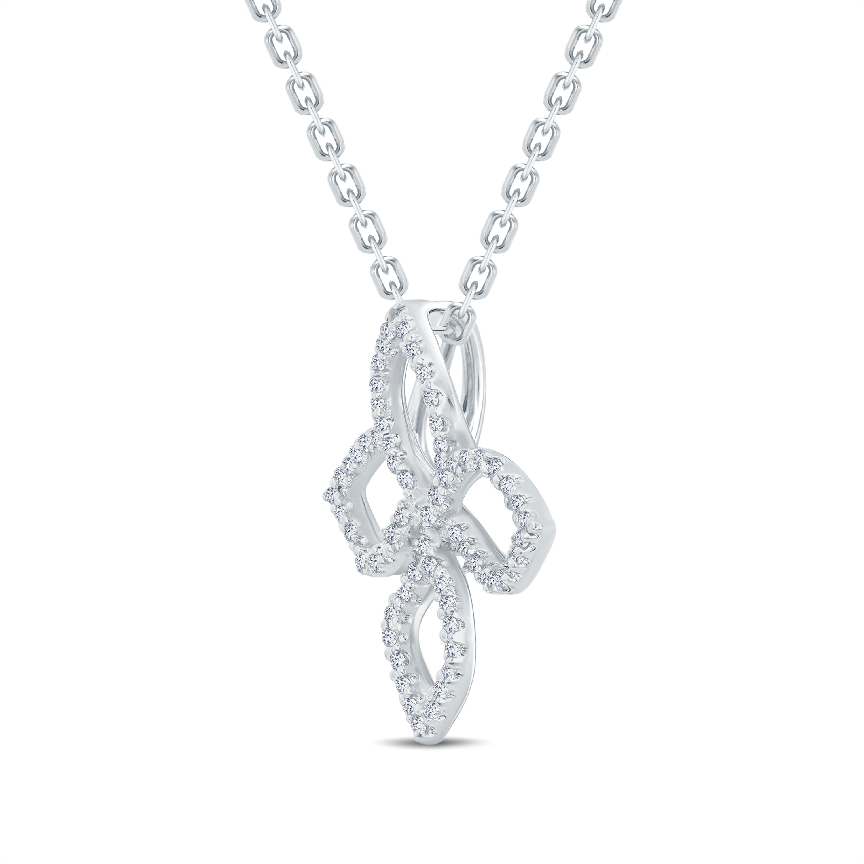 Minimalist Bloom: GrownńDiva 0.50ct Lab Diamond Pendant in Gold Vermeil.
