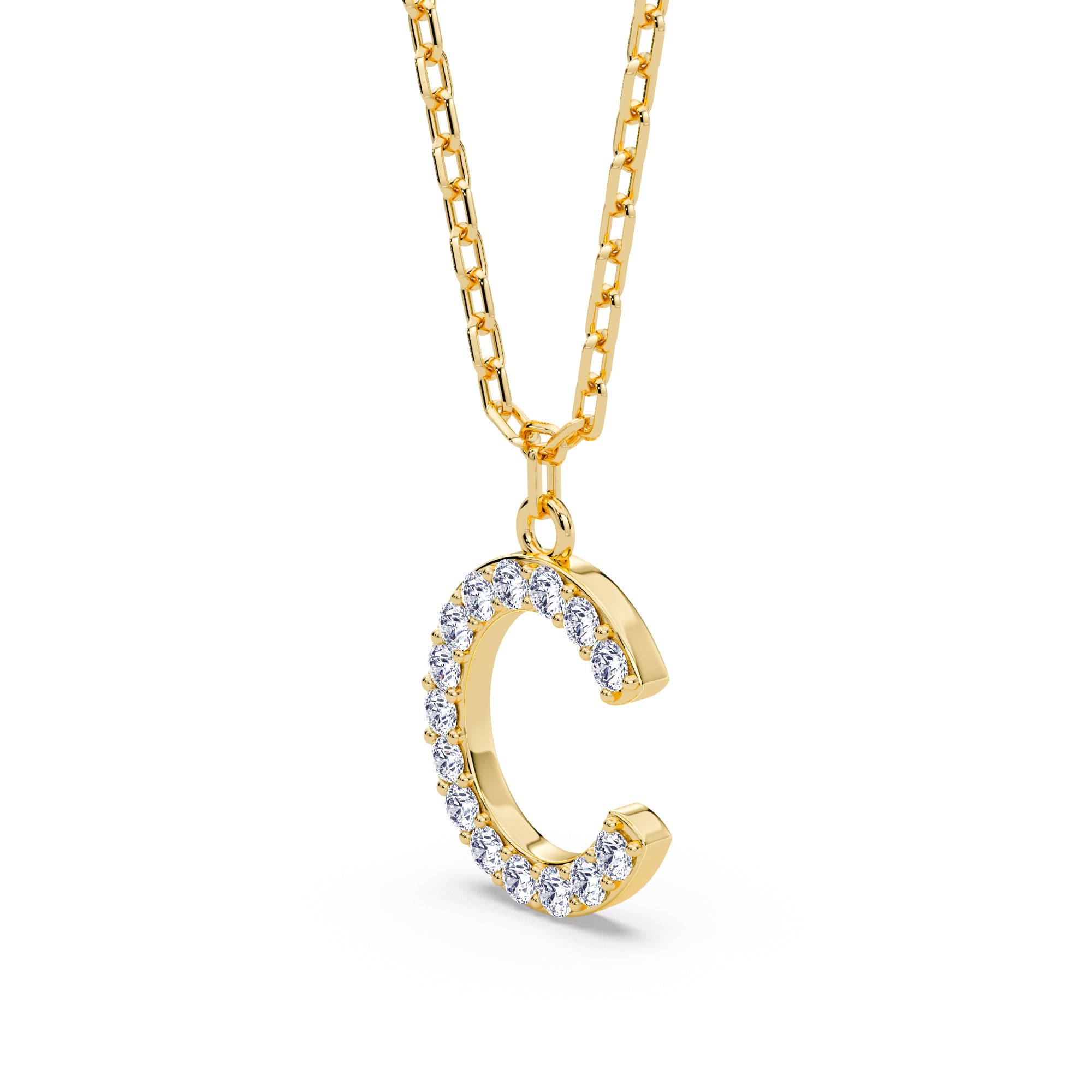 Lab-Grown Diamond Initial 