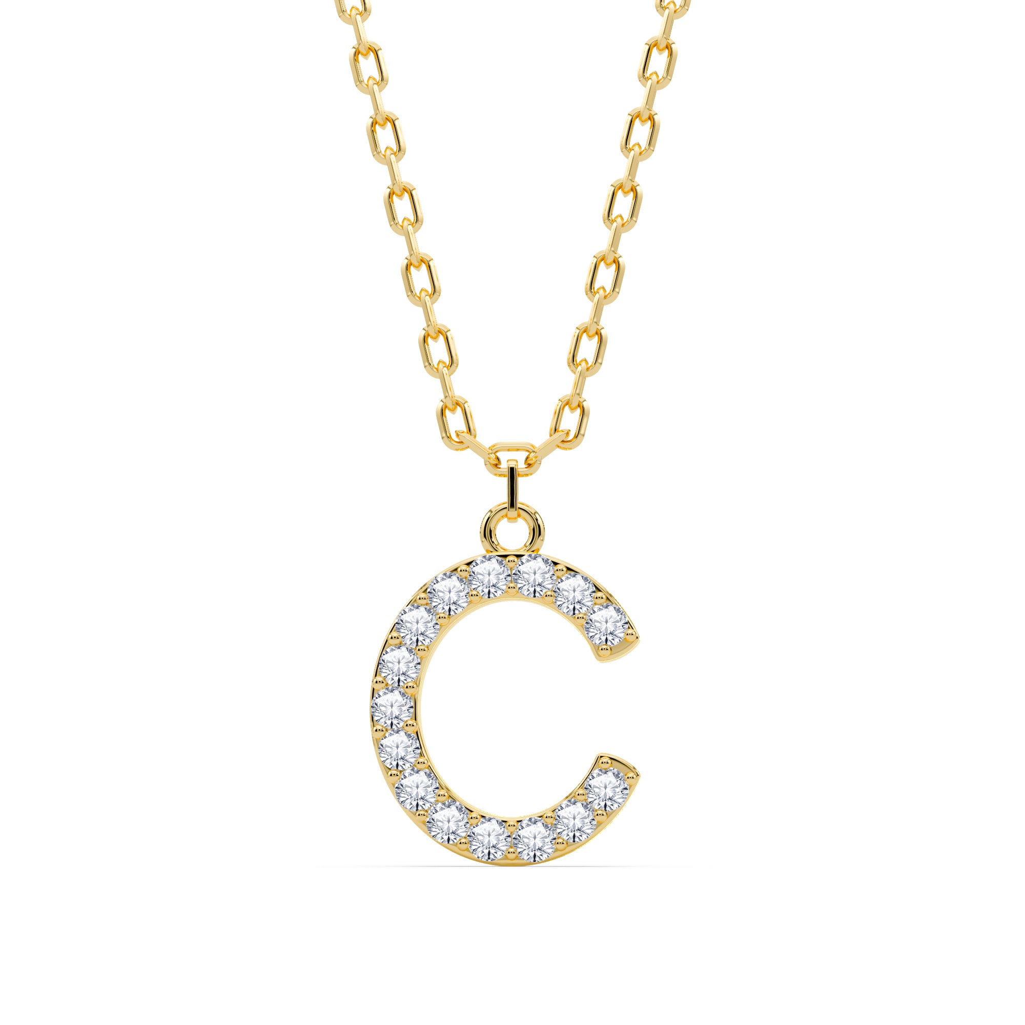 Lab-Grown Diamond Initial 