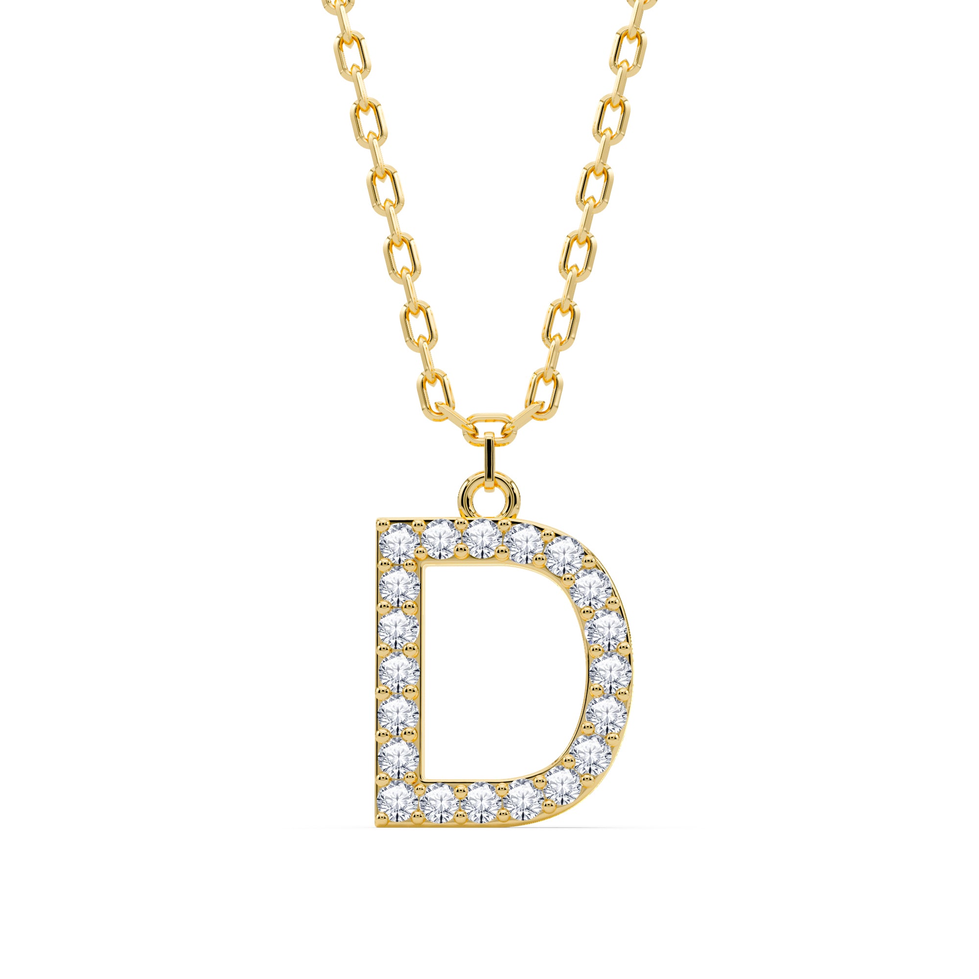 Lab-Grown Diamond Initial 