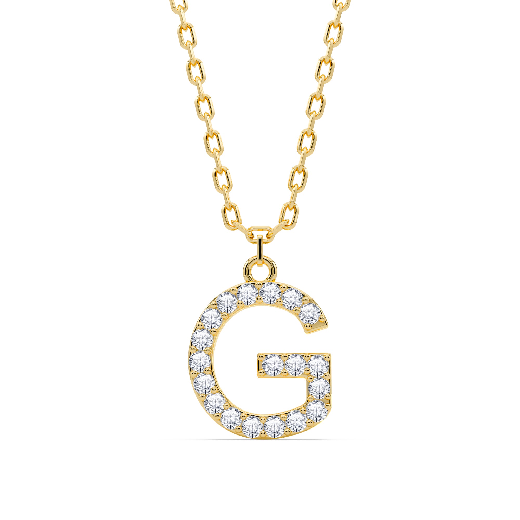 Lab-Grown Diamond Initial 