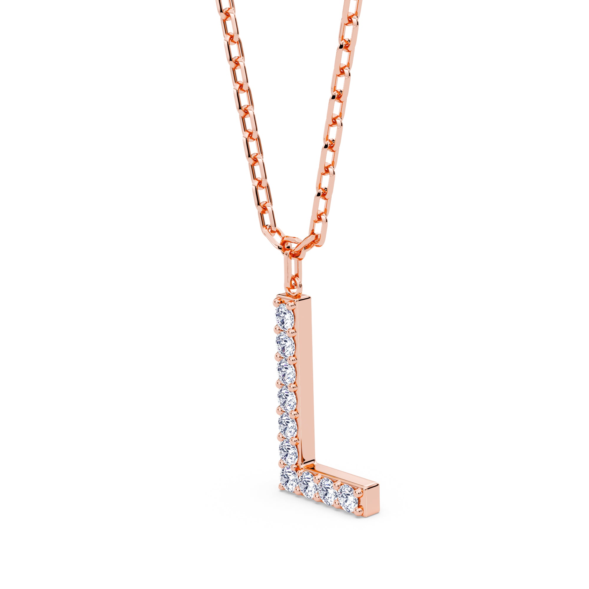 Lab-Grown Diamond Initial 
