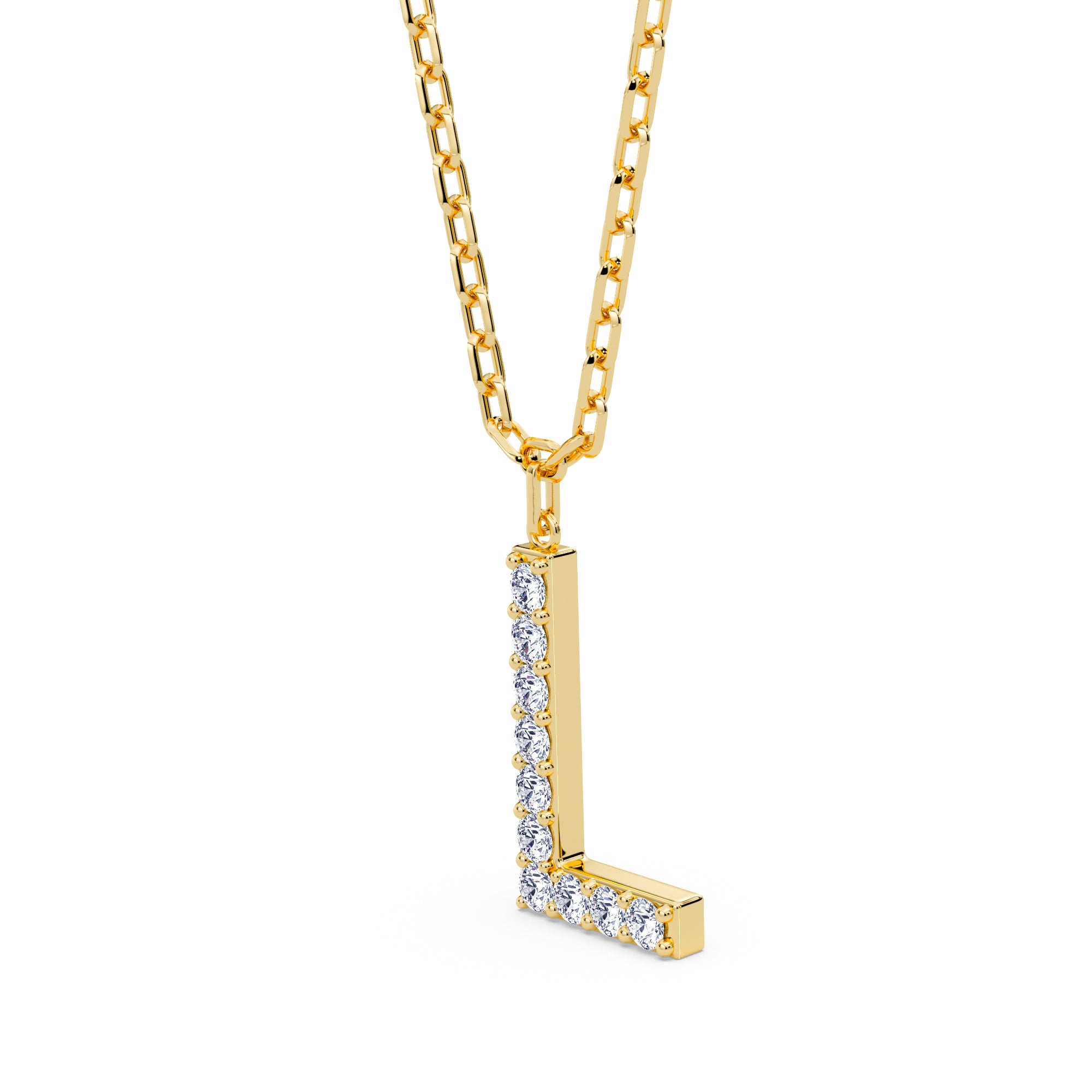 Lab-Grown Diamond Initial 