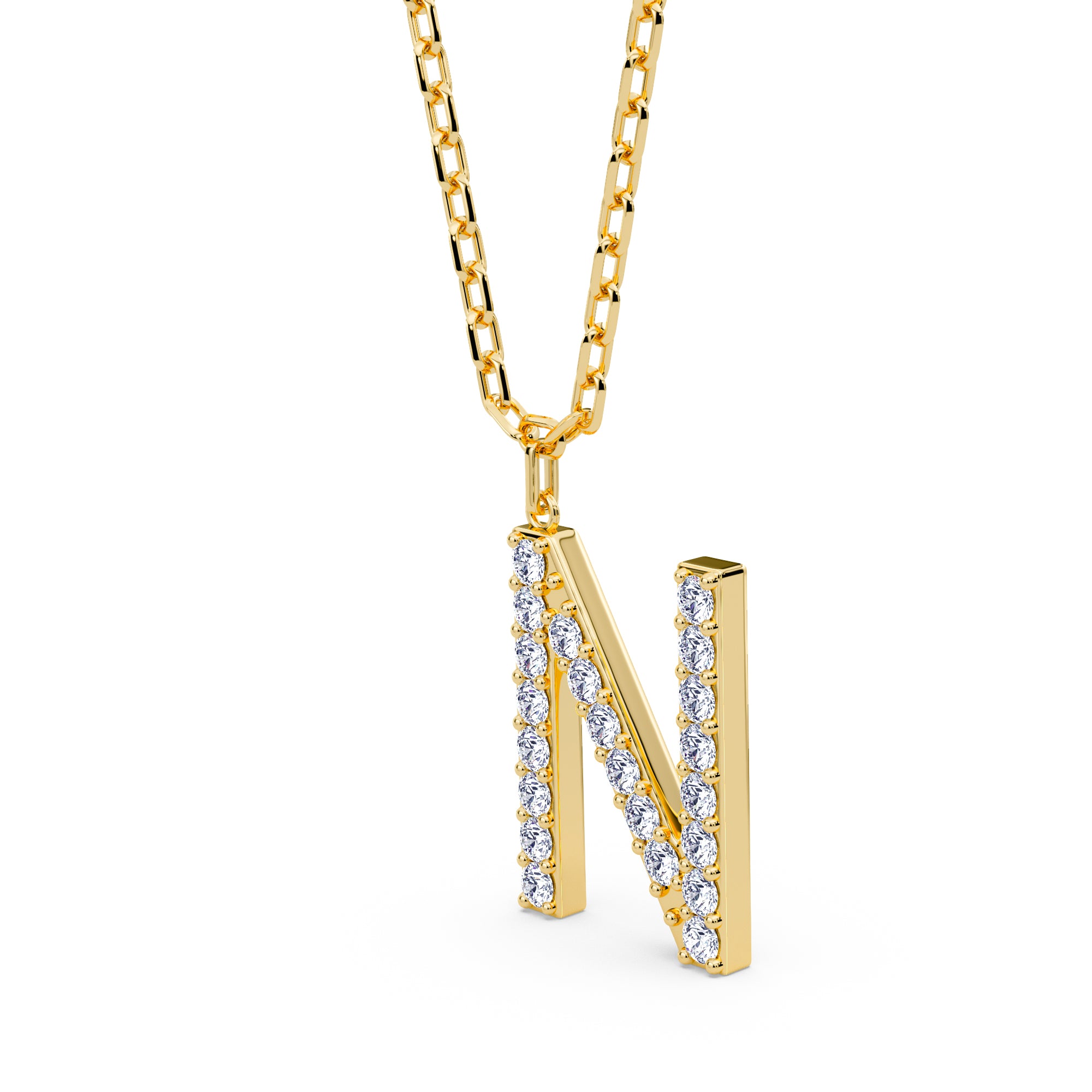 Lab-Grown Diamond Initial 