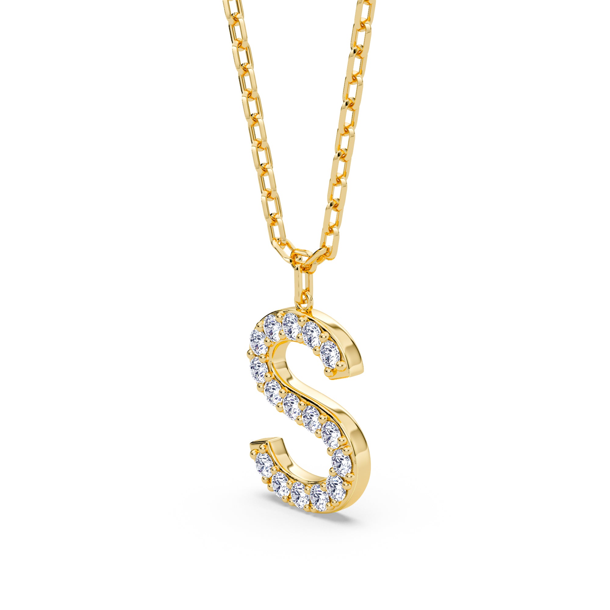 Lab-Grown Diamond Initial 