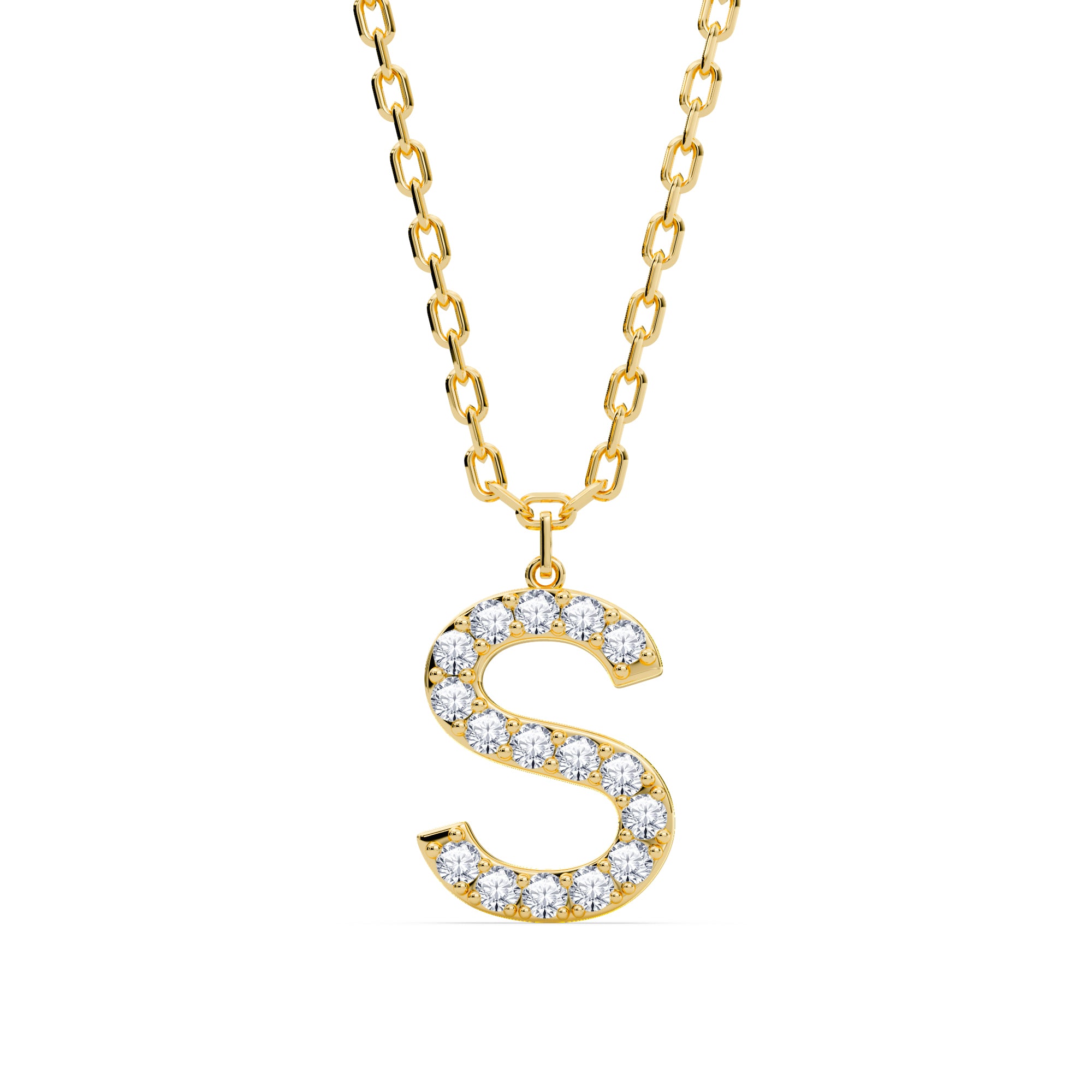 Lab-Grown Diamond Initial 