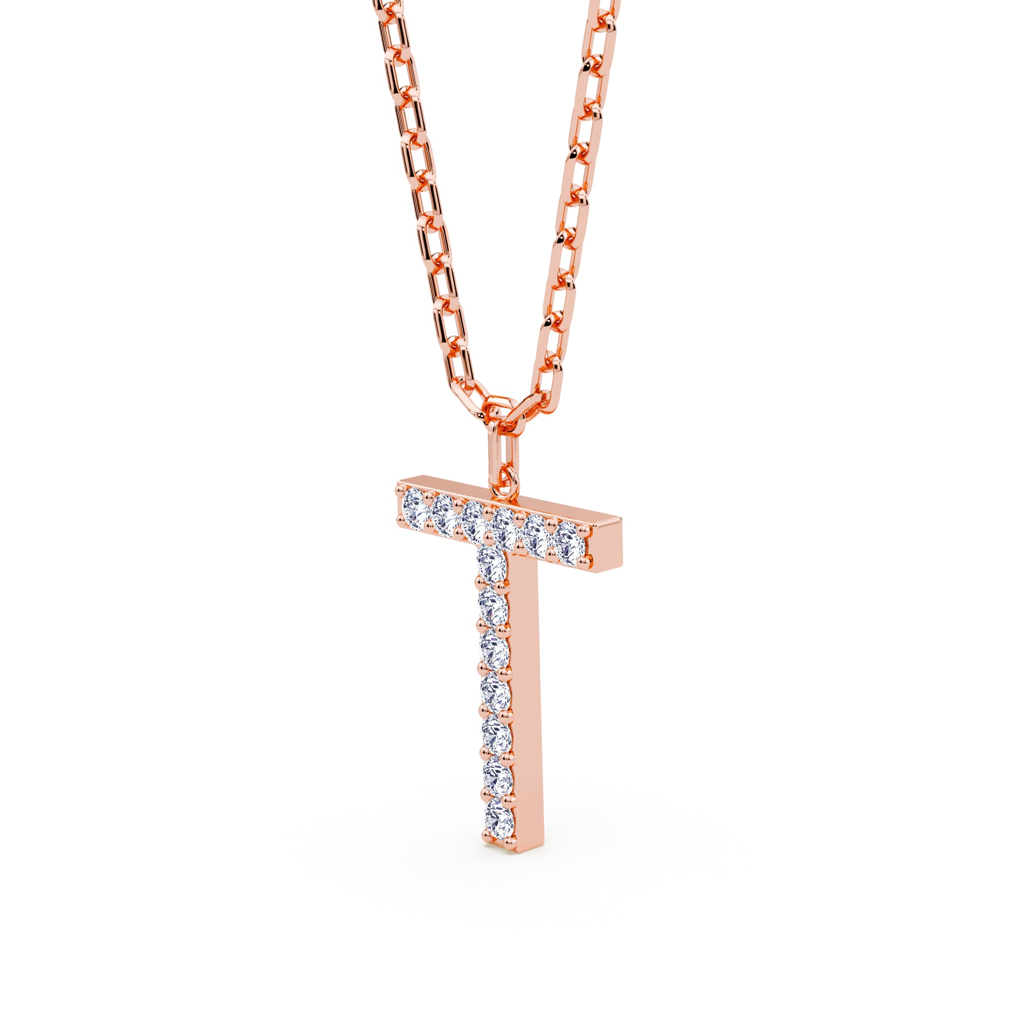 Lab-Grown Diamond Initial 