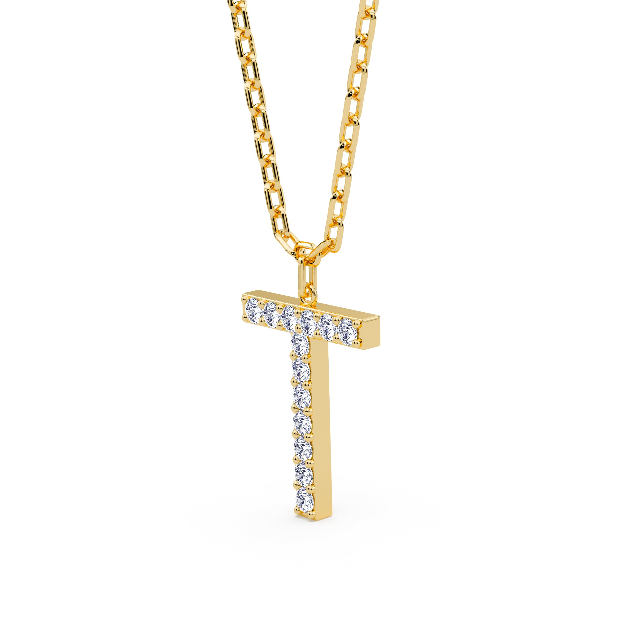 Lab-Grown Diamond Initial 