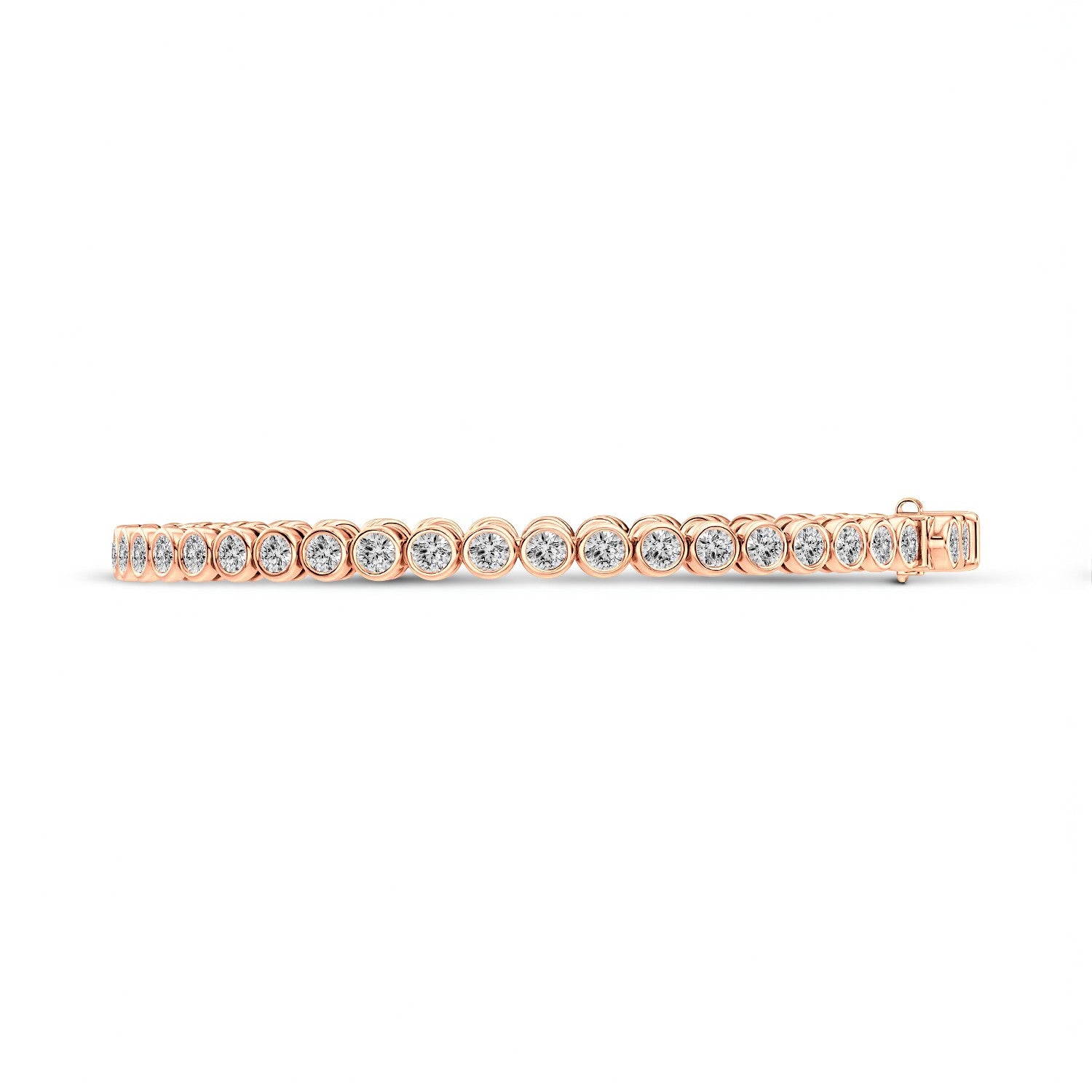 The Diva Tennis Bracelet: 4.84 Carat Lab Diamond & 18kt Gold Vermeil by GrownńDiva