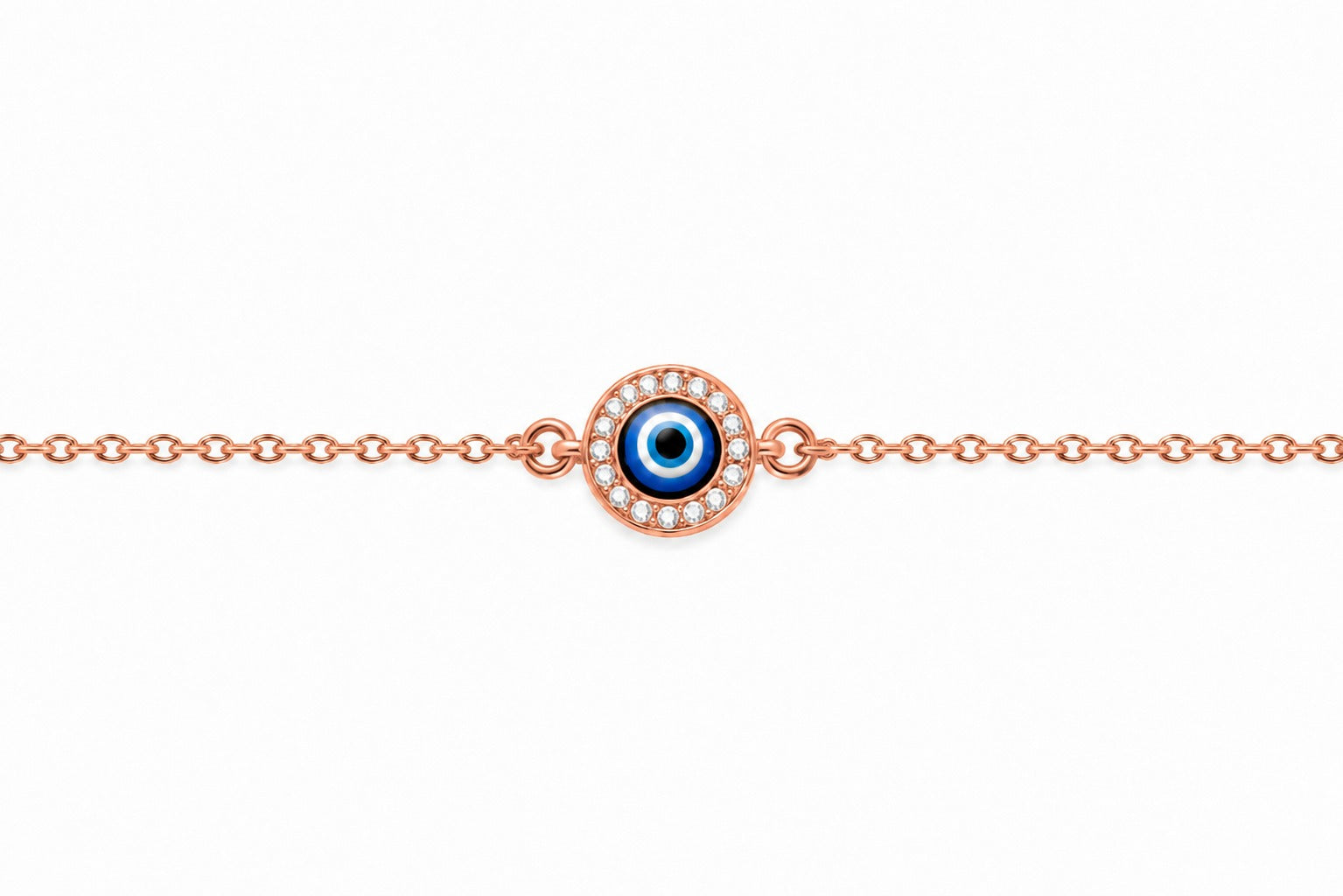 Evil Eye Diamond Rakhi for Him – 0.15 CT Lab-Grown Diamond Rakhi in 925 Silver by Grownndiva