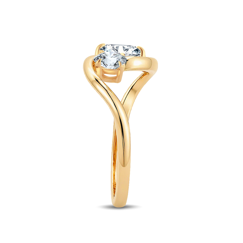 Exquisite Toi et Moi Lab-Grown Diamond Ring – 0.70ct